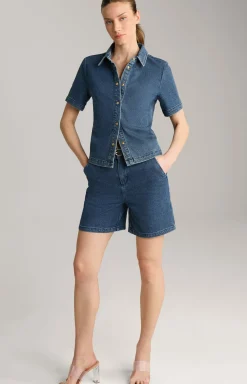 JOOP! Jeans|Blusen>Jeans-Bluse in Denim Blue