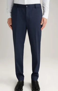JOOP! Hosen & Chinos>Jersey-Hose Baxx in Dunkelblau gemustert