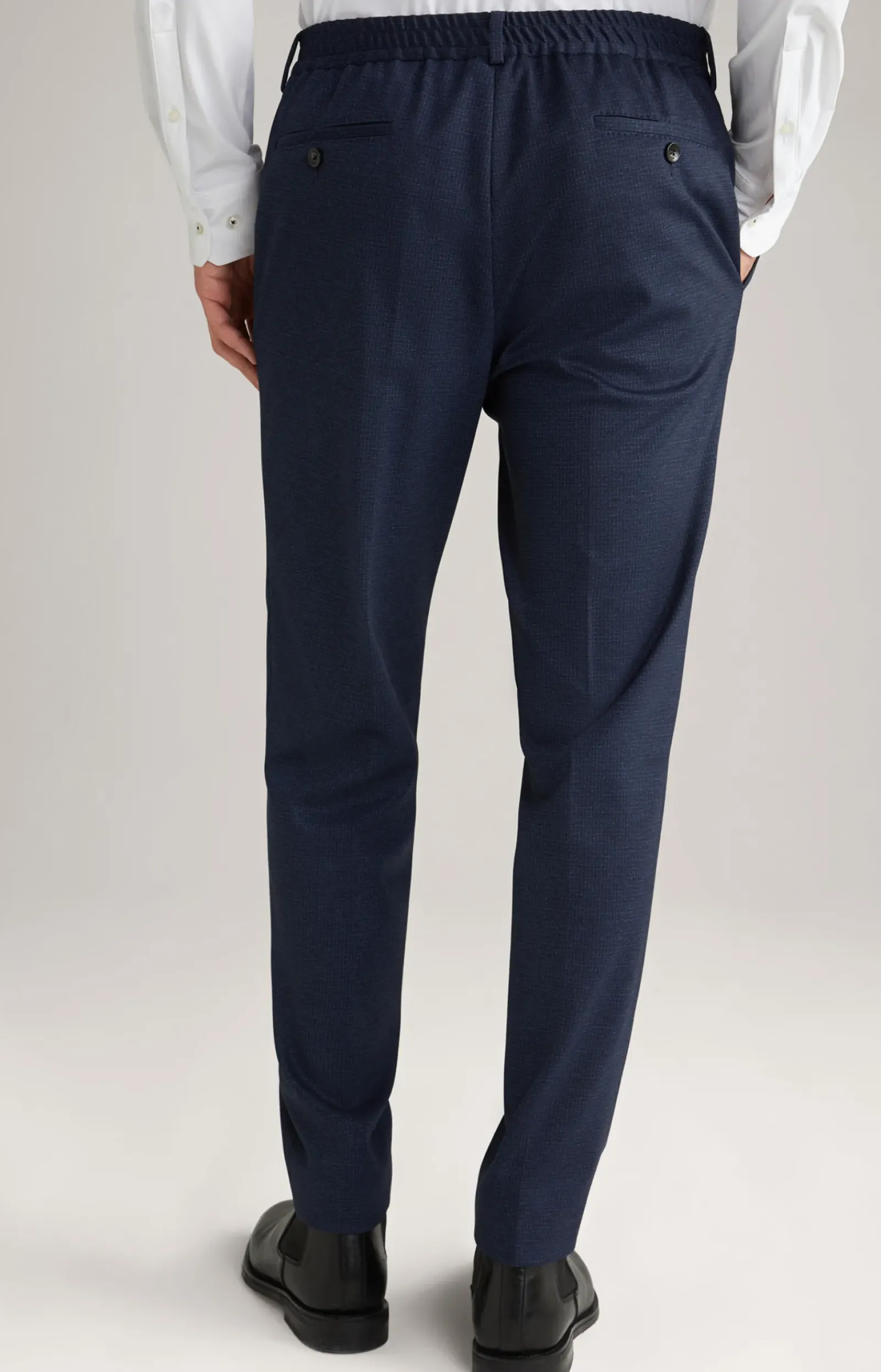 JOOP! Hosen & Chinos>Jersey-Hose Baxx in Dunkelblau gemustert