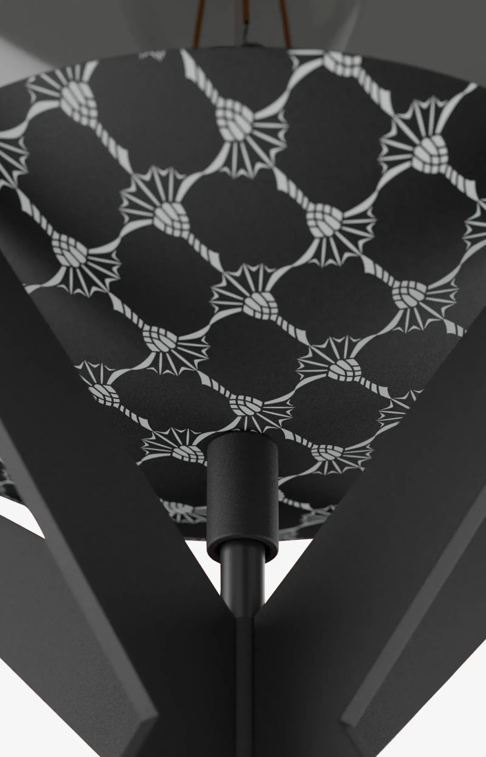 JOOP! Leuchten|Wohn-Accessoires>CURVES LIGHTS Tischleuchte, Transparent-Glas/Schwarz