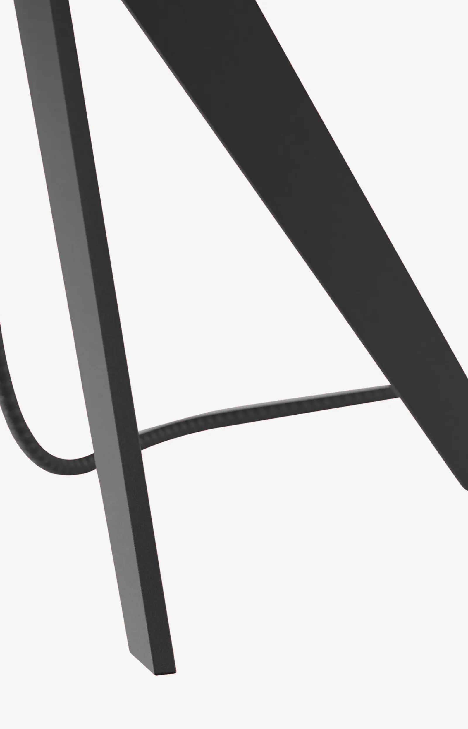 JOOP! Leuchten|Wohn-Accessoires>CURVES LIGHTS Tischleuchte, Transparent-Glas/Schwarz