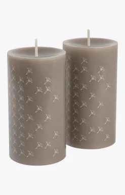 JOOP! Wohn-Accessoires|Kerzen & Kerzenhalter>FADED CORNFLOWER Stumpenkerze in - 2er Set, 15 cm Höhe