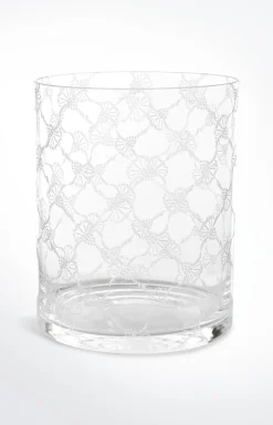 JOOP! Wohn-Accessoires|Tischaccessoires>Kristallvase Allover (22x18), Weiß