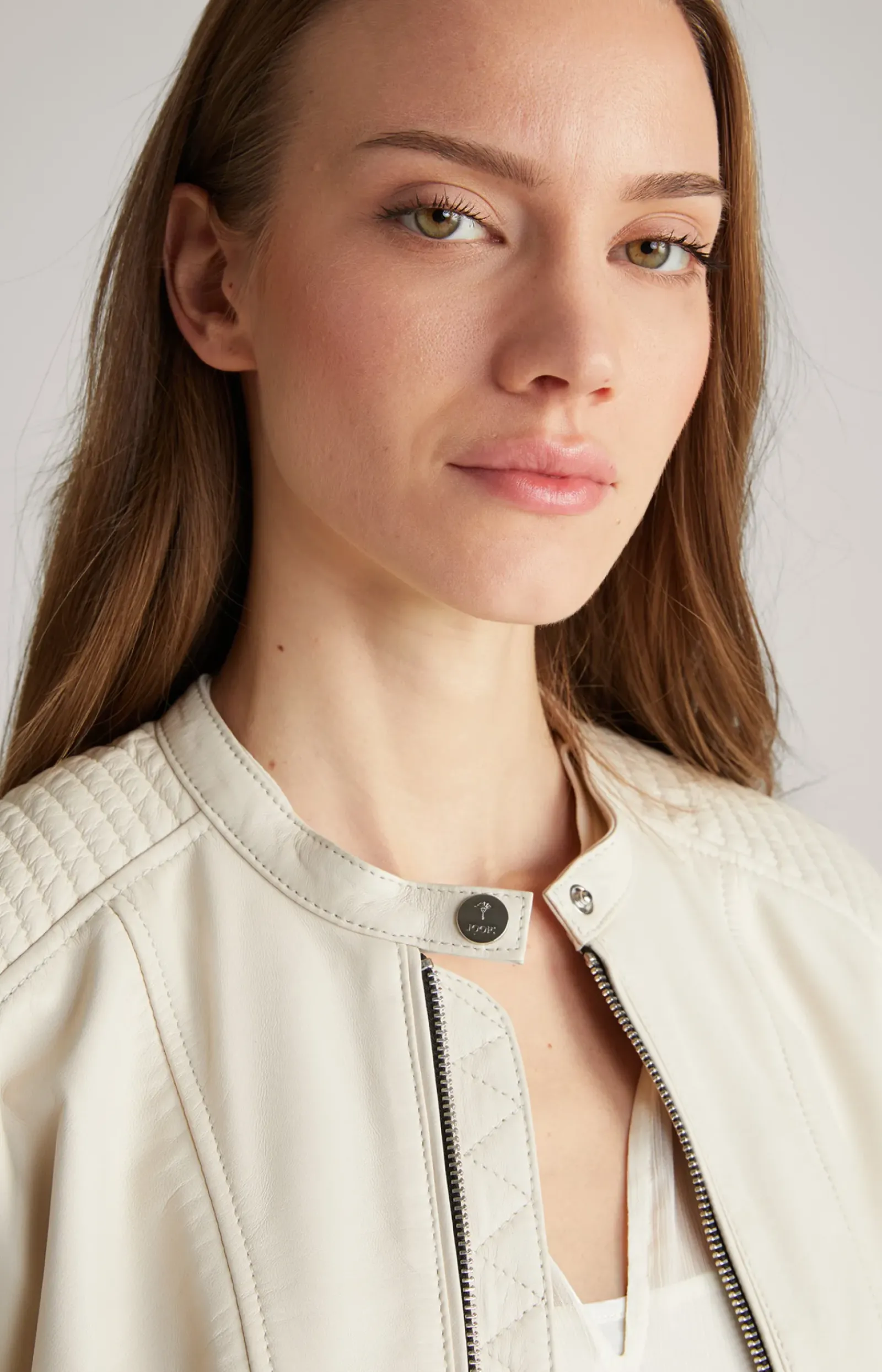 JOOP! Leder|Jacken & Mäntel>Lederjacke in Nude
