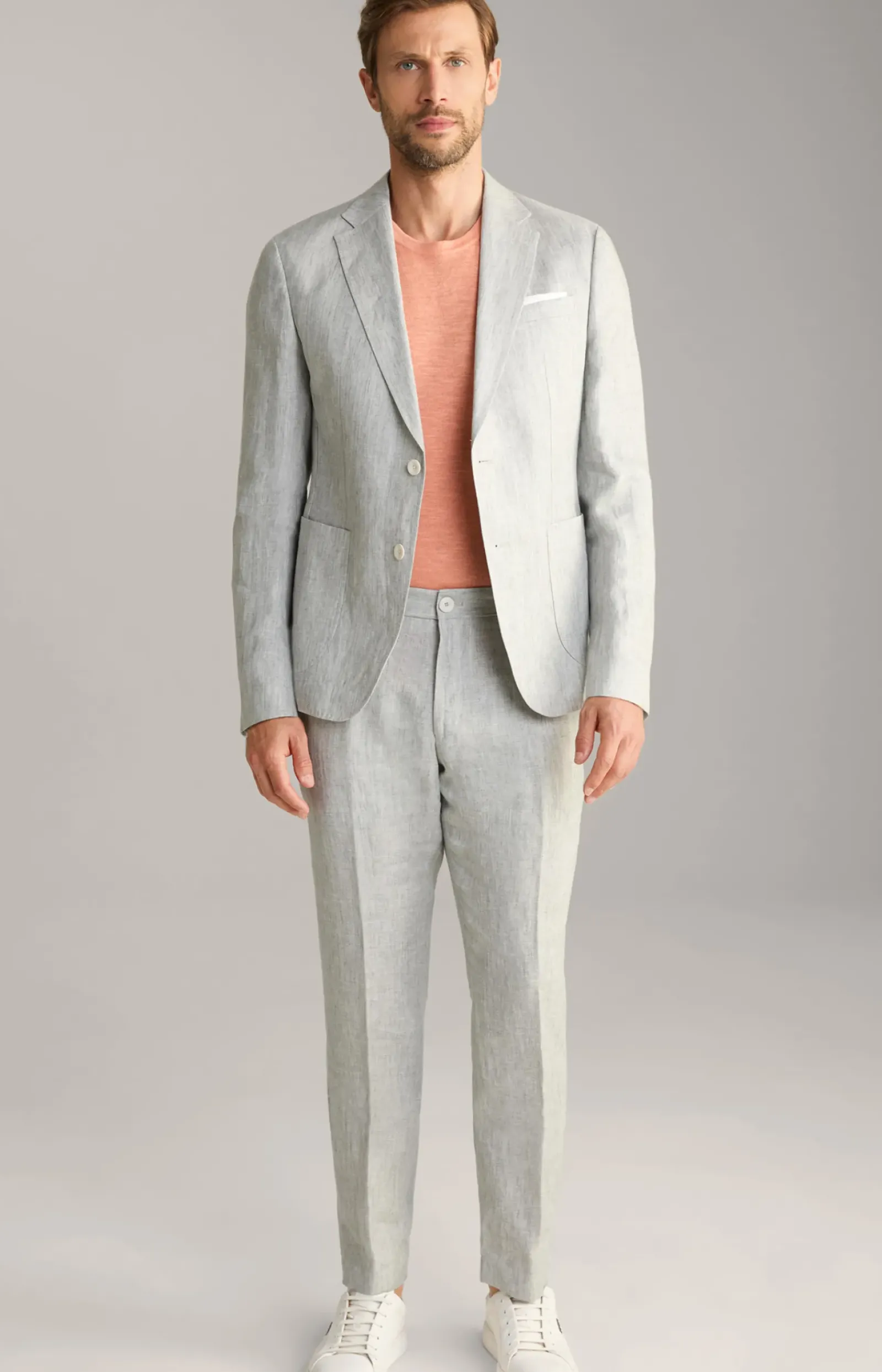 JOOP! Hosen & Chinos|Bekleidung>Leinen-Chino Hank in meliert