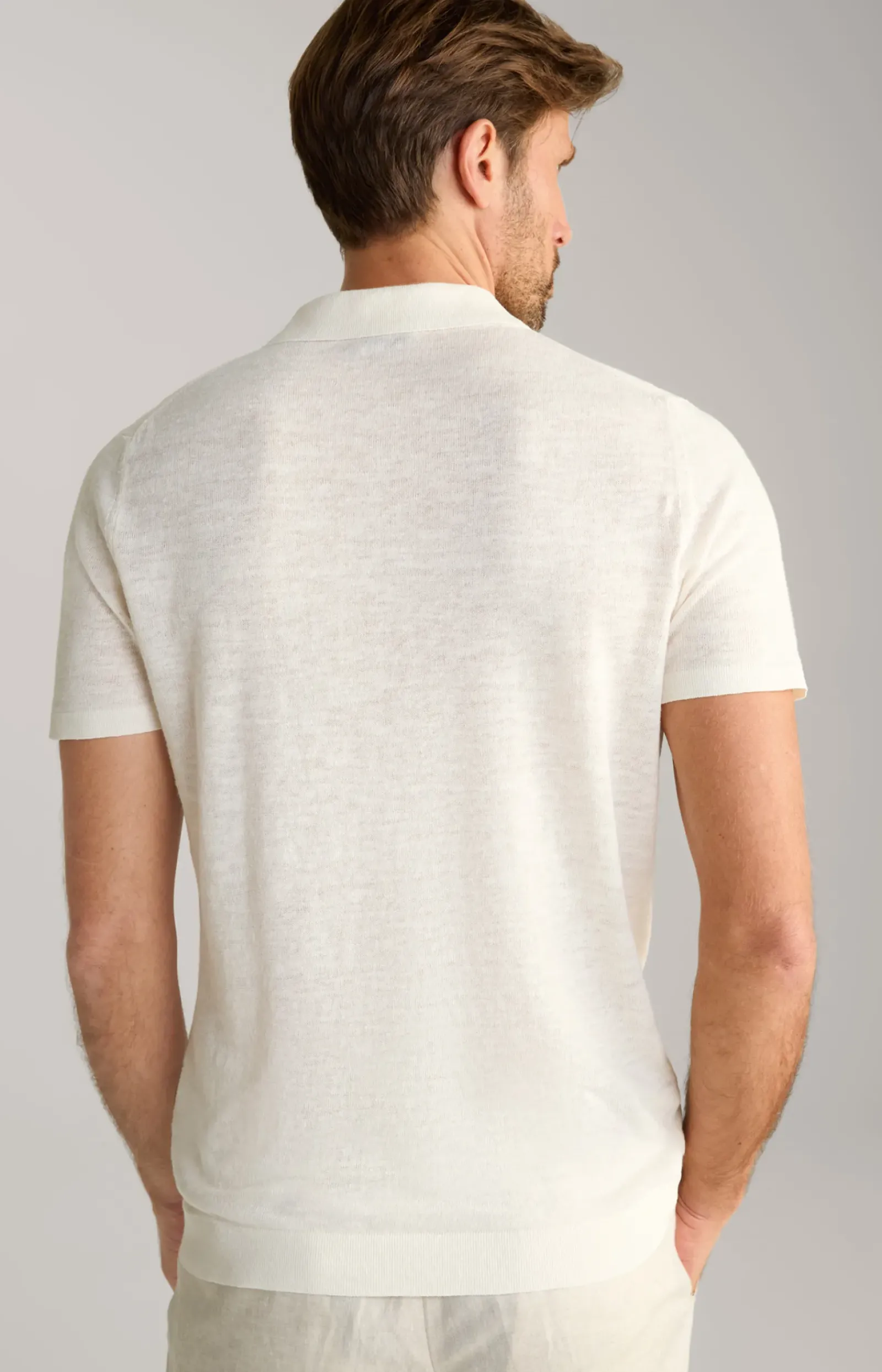 JOOP! Poloshirts|Bekleidung>Leinenmix-Poloshirt Malioso in Nature