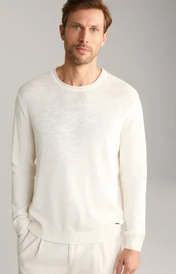 JOOP! Strick|Bekleidung>Leinenmix-Pullover Mendor in Nature