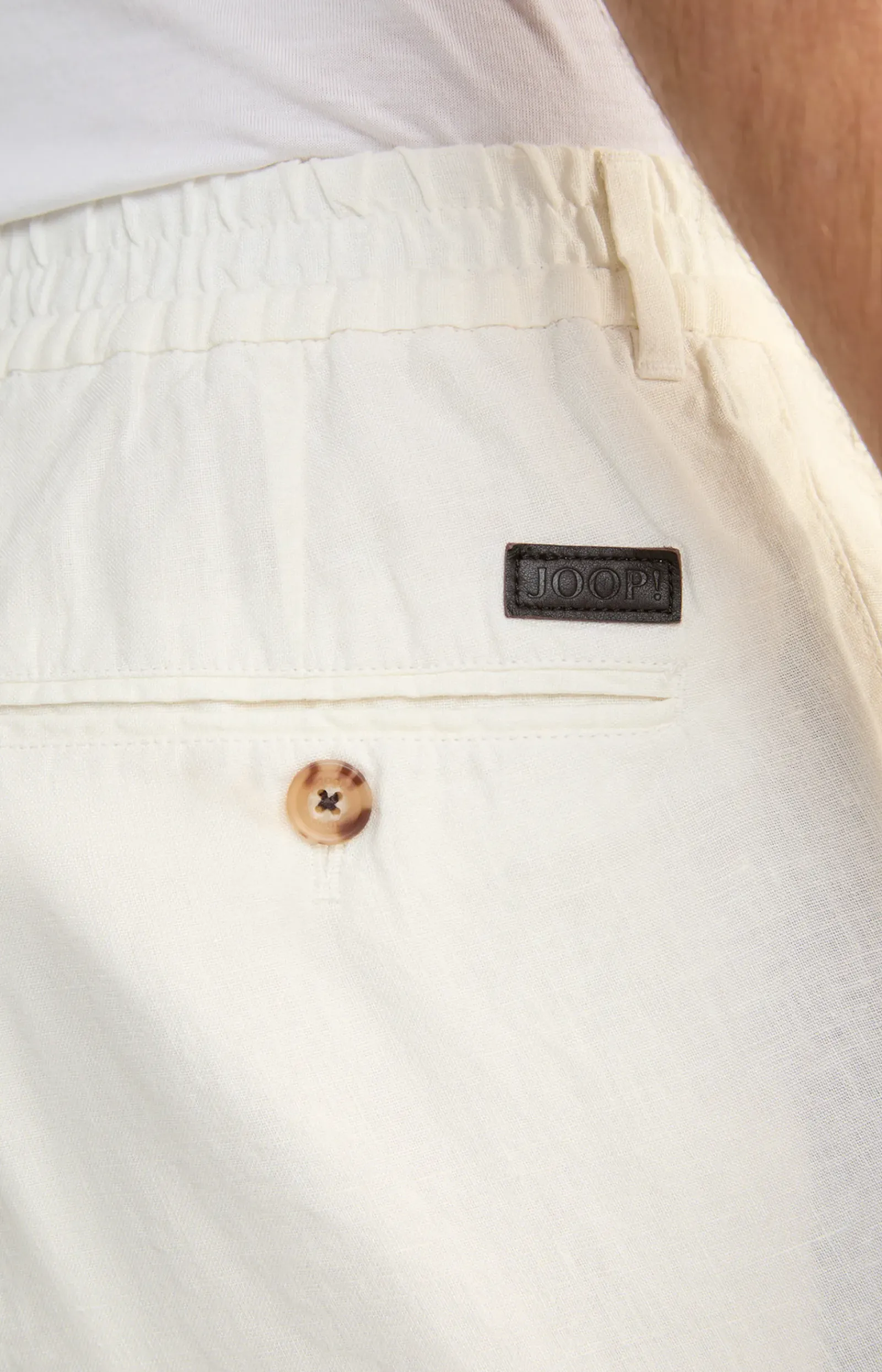 JOOP! Shorts & Badeshorts|Bekleidung>Leinenmix-Shorts Dinghy in meliert