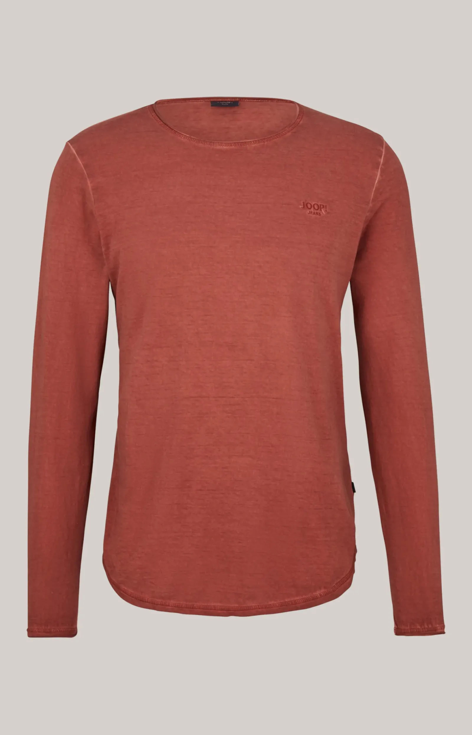 JOOP! T-Shirts&Sweats>Longsleeve Carlos in rot meliert