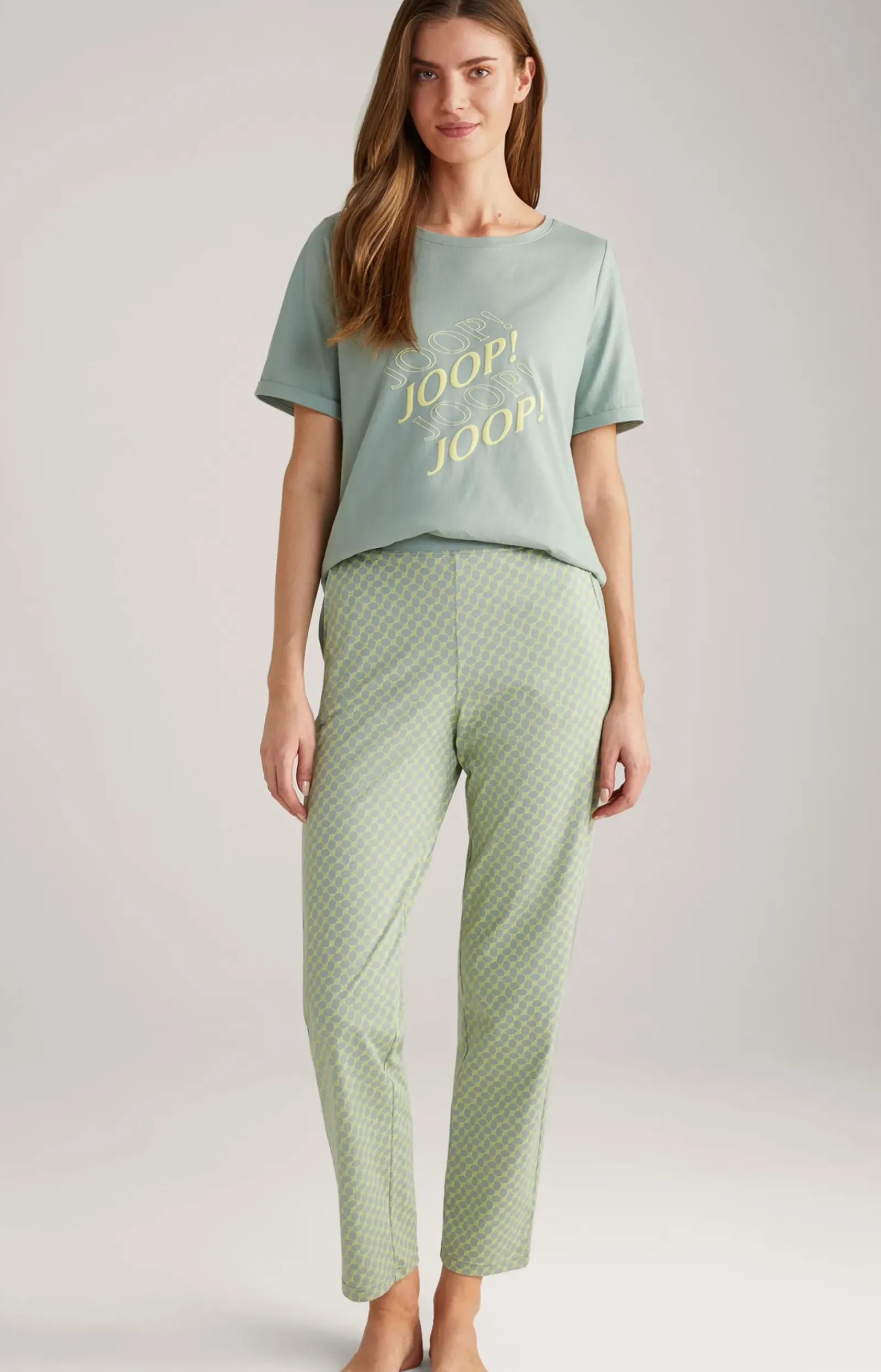 JOOP! Loungewear & Nachtwäsche|Bekleidung>Loungewear Hose in Sea Grass