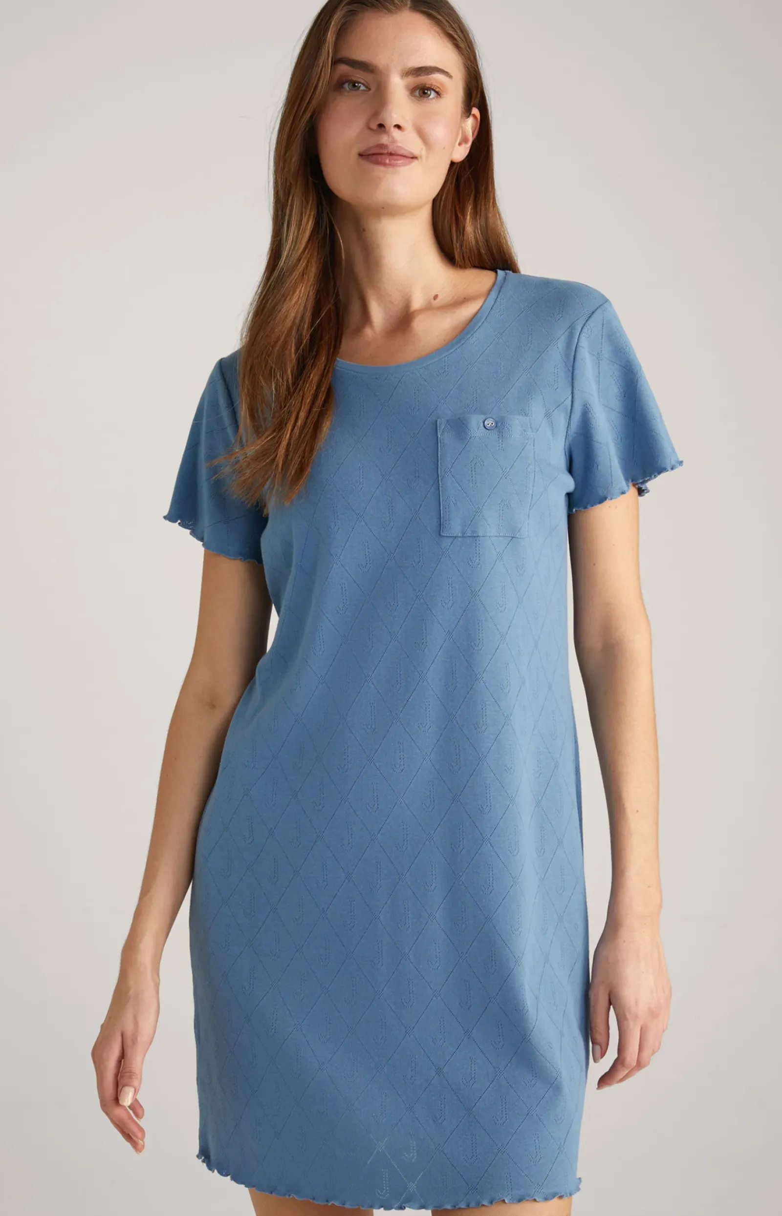 JOOP! Loungewear & Nachtwäsche|Bekleidung>Loungewear Longshirt in Ocean Blue