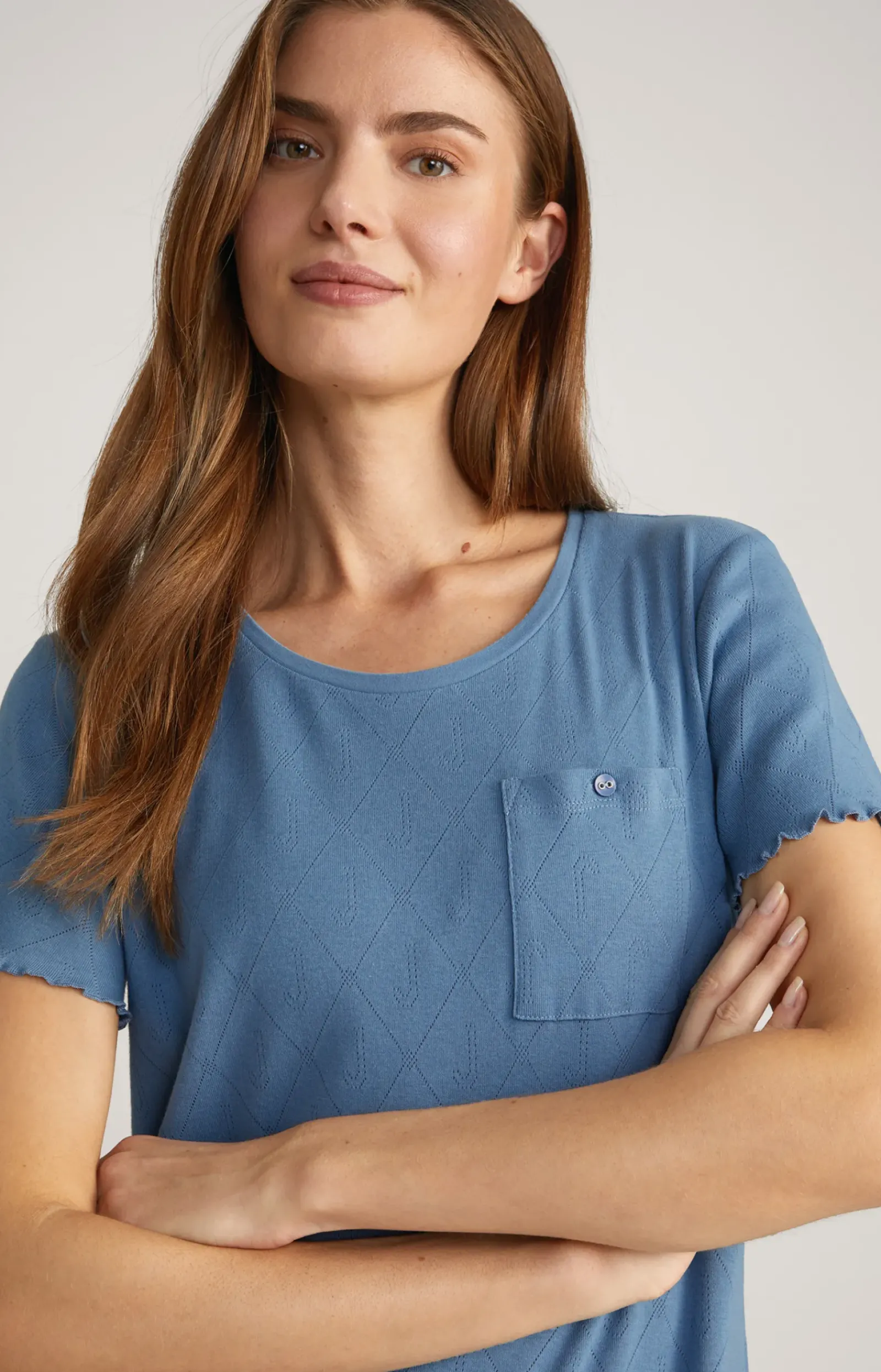 JOOP! Loungewear & Nachtwäsche|Bekleidung>Loungewear Longshirt in Ocean Blue