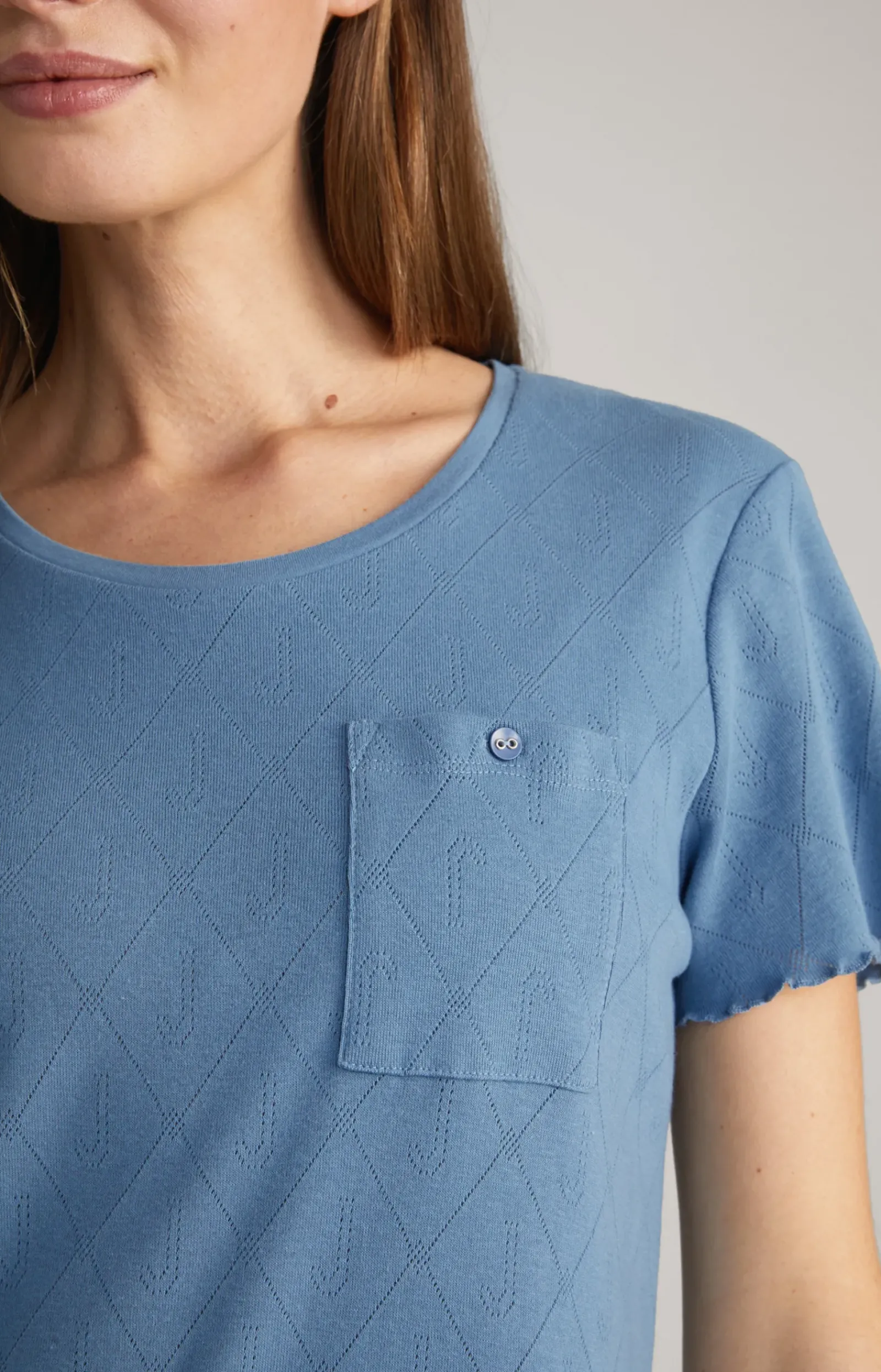 JOOP! Loungewear & Nachtwäsche|Bekleidung>Loungewear Longshirt in Ocean Blue
