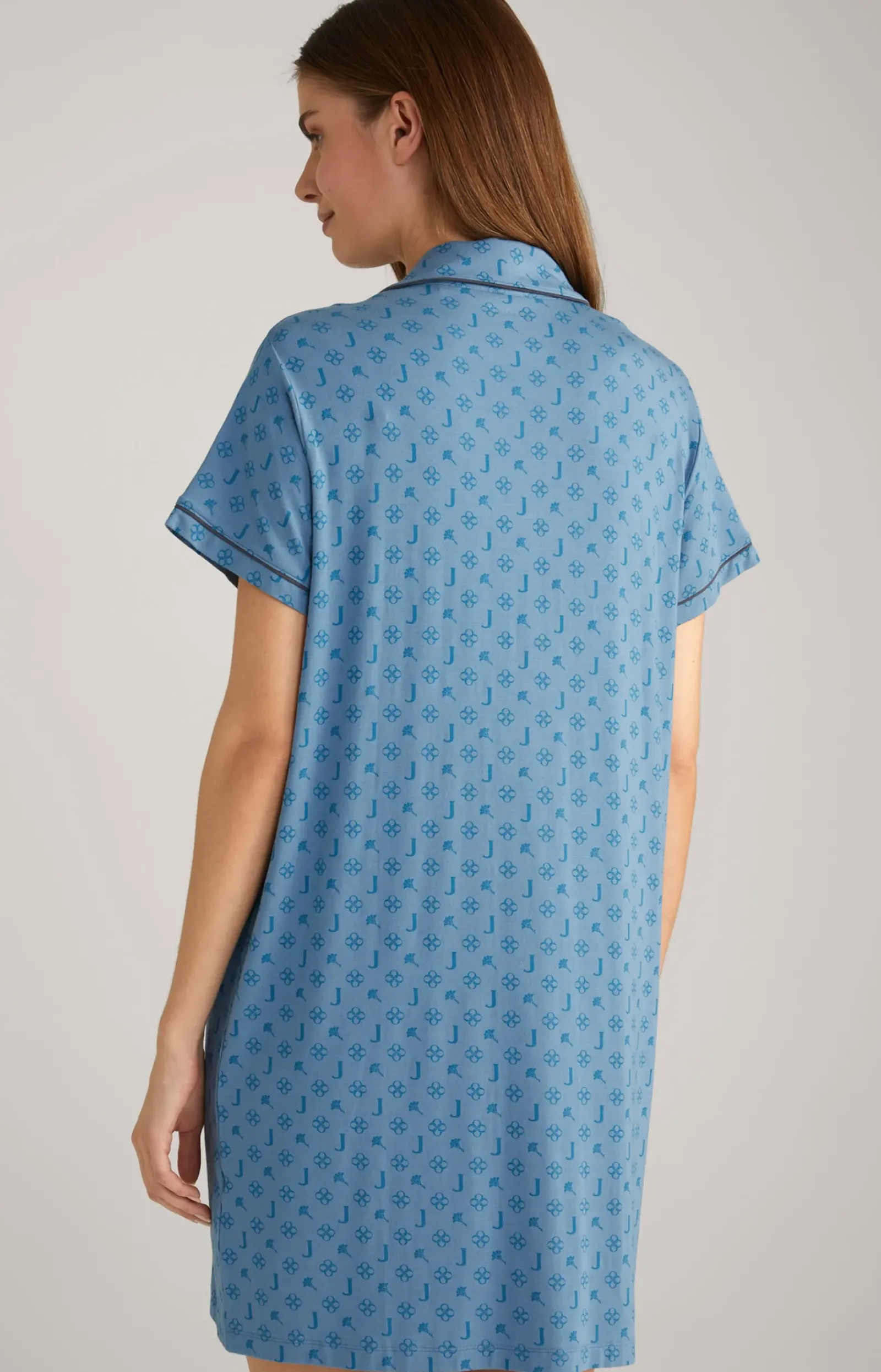 JOOP! Loungewear & Nachtwäsche|Bekleidung>Loungewear Longshirt in Ocean Blue