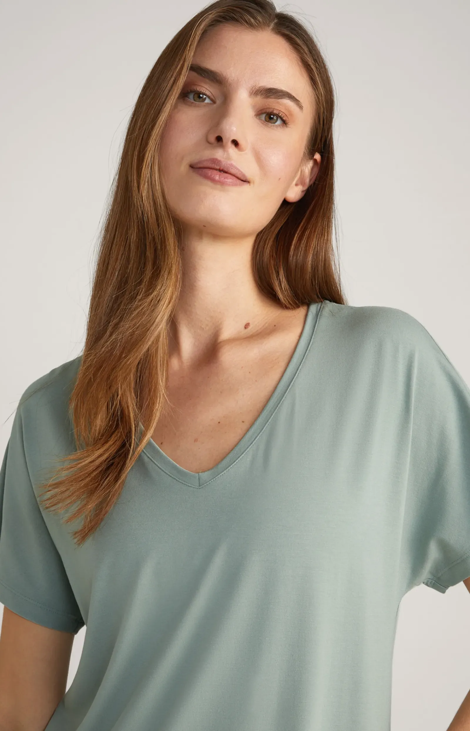 JOOP! Loungewear & Nachtwäsche|Bekleidung>Loungewear Longshirt in Sea Grass