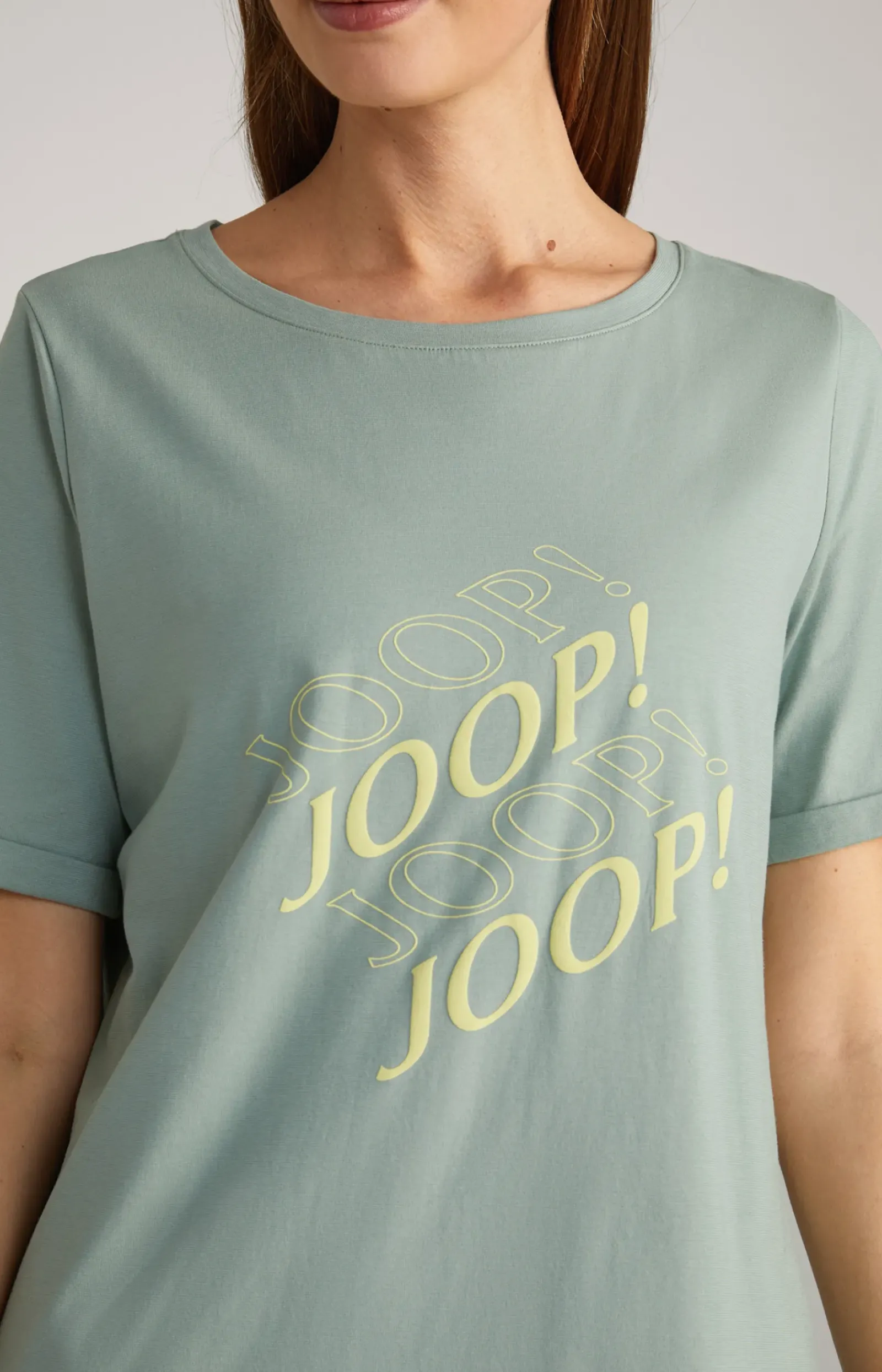 JOOP! Loungewear & Nachtwäsche|Bekleidung>Loungewear Longshirt in Sea Grass
