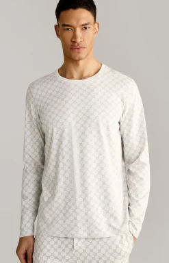 JOOP! Unterwäsche&Loungewear>Loungewear Longsleeve in gemustert