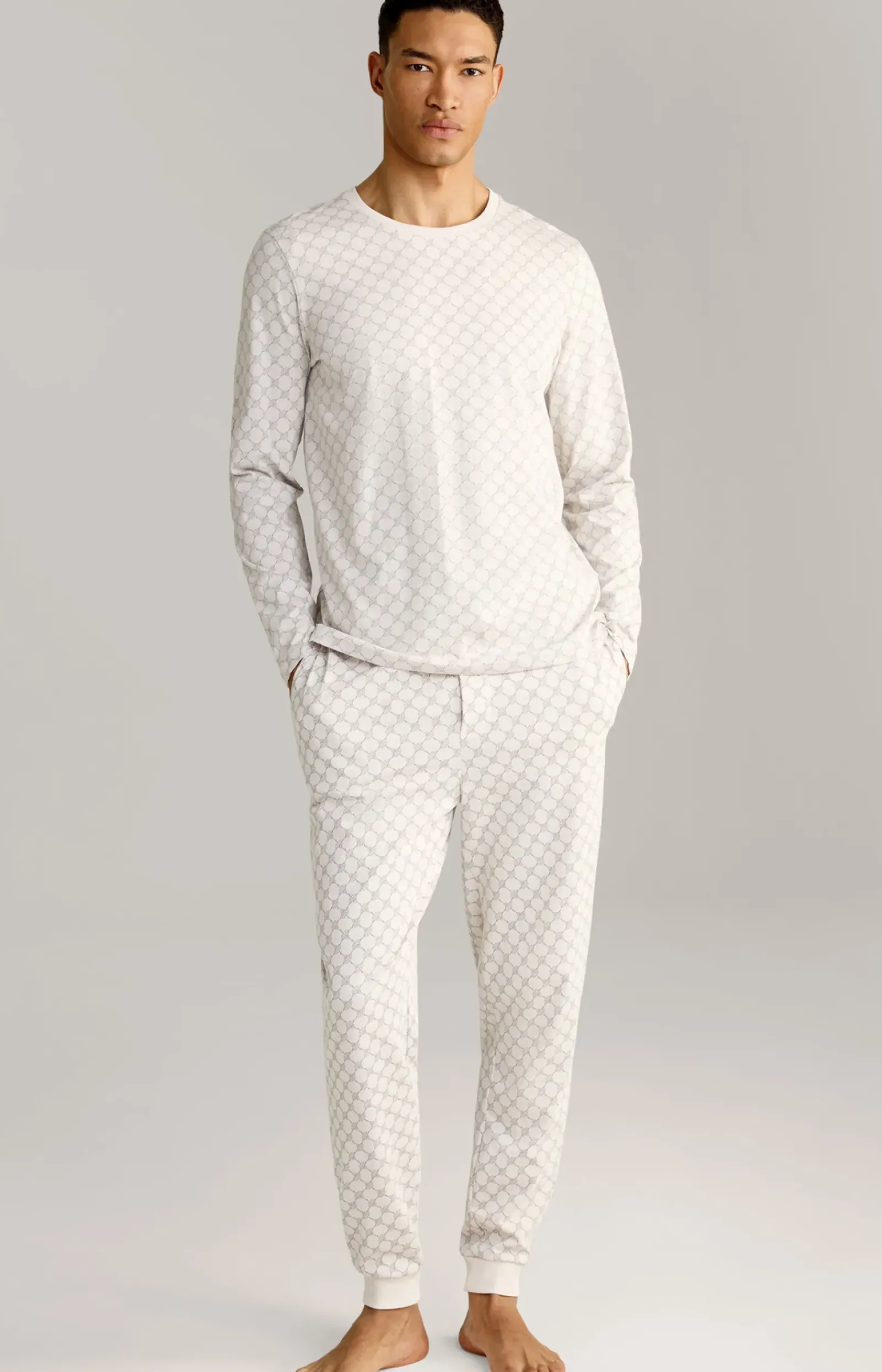 JOOP! Unterwäsche&Loungewear>Loungewear Longsleeve in gemustert