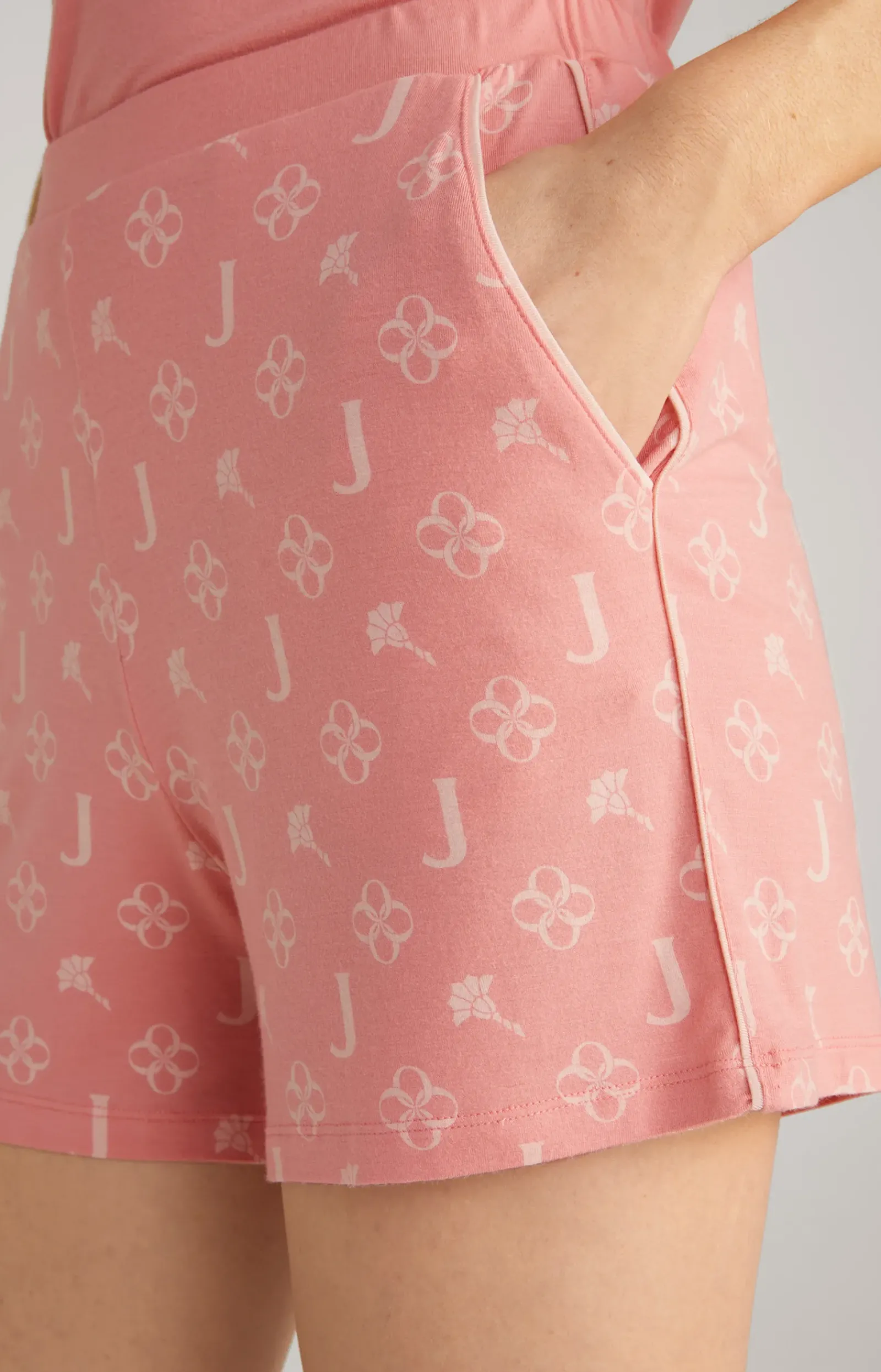 JOOP! Loungewear & Nachtwäsche|Bekleidung>Loungewear Shorts in Flamingo