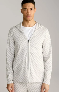 JOOP! Unterwäsche&Loungewear|T-Shirts&Sweats>Loungewear Sweatjacke in /Grau gemustert