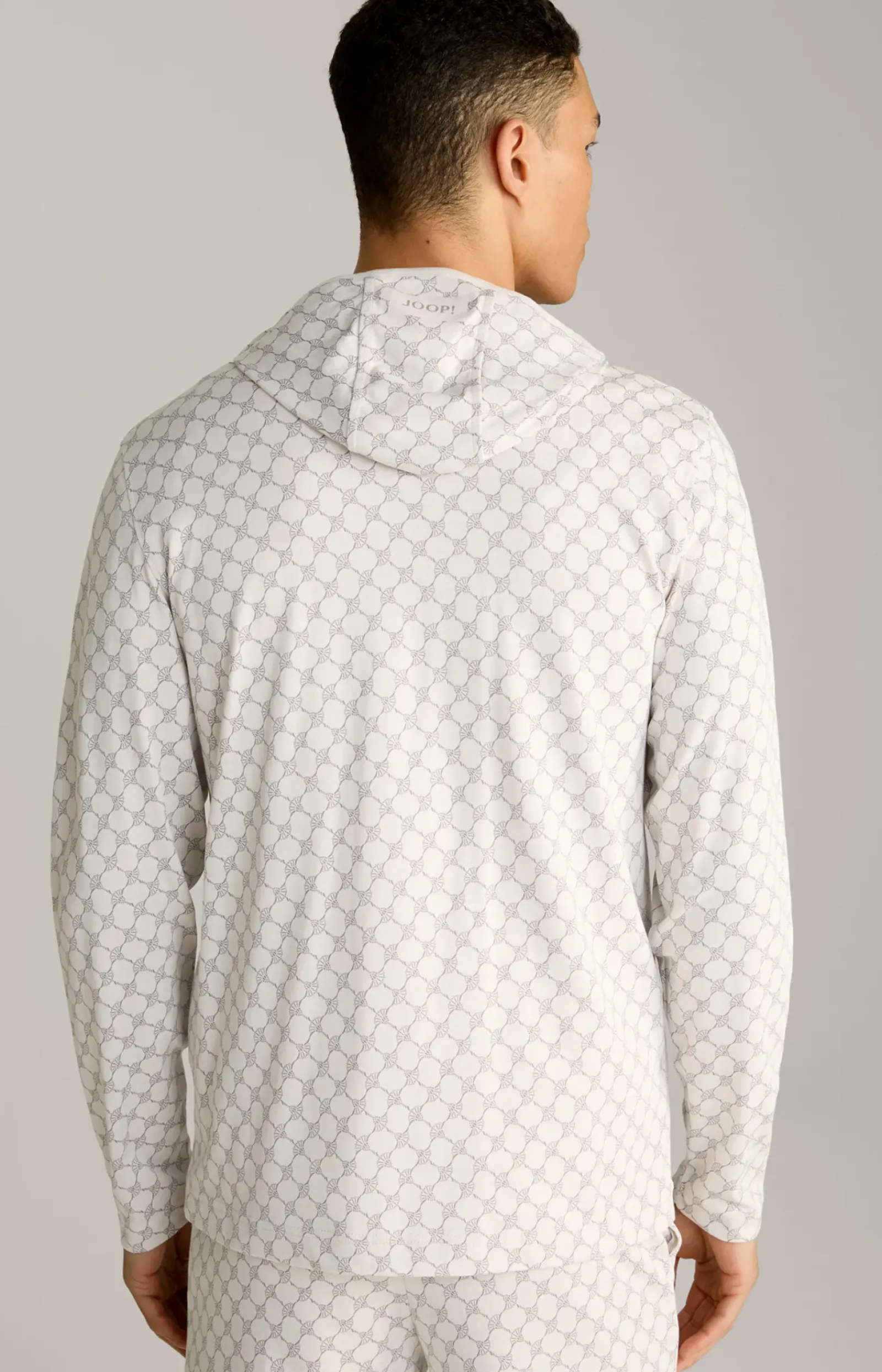 JOOP! Unterwäsche&Loungewear|T-Shirts&Sweats>Loungewear Sweatjacke in /Grau gemustert