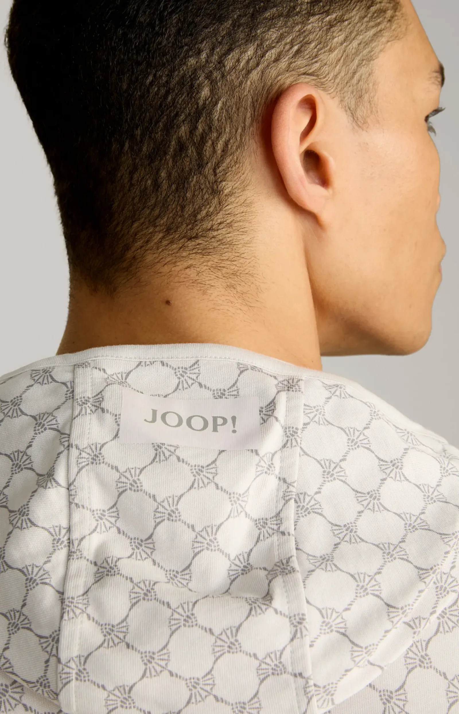 JOOP! Unterwäsche&Loungewear|T-Shirts&Sweats>Loungewear Sweatjacke in /Grau gemustert