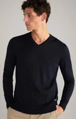 JOOP! Strick>Merinowoll-Pullover Damien in