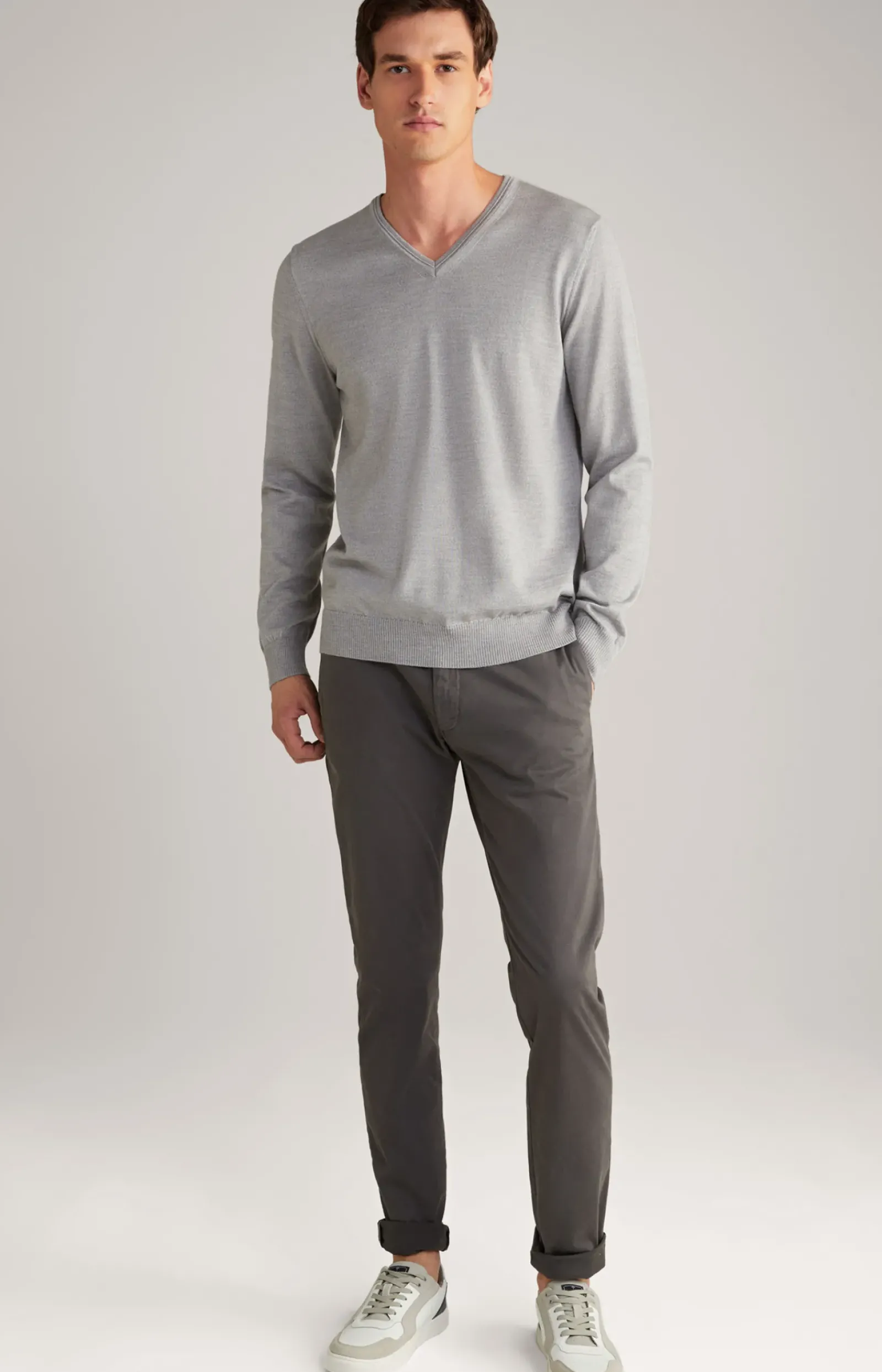JOOP! Strick>Merinowoll-Pullover Damien in
