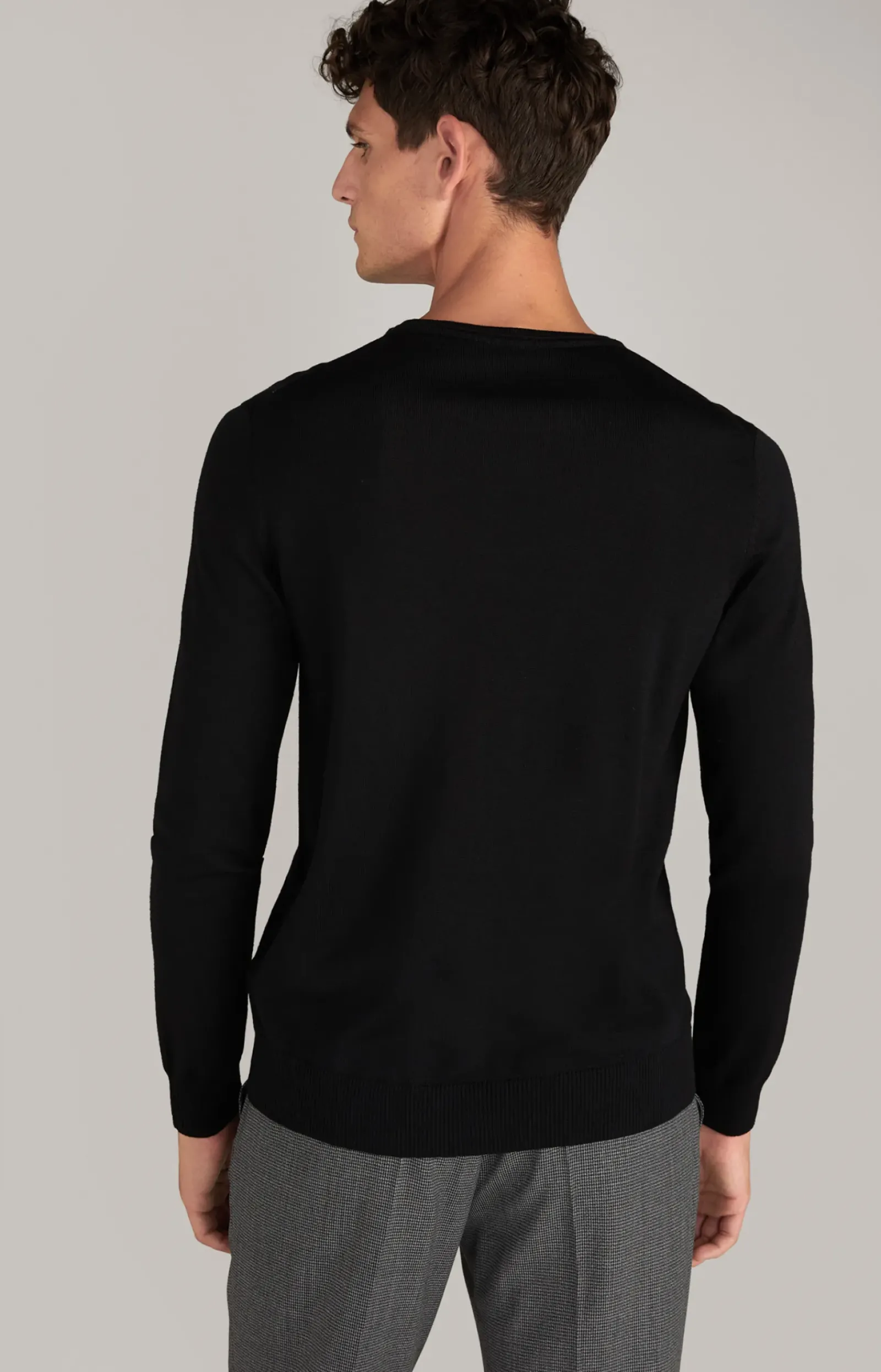 JOOP! Strick>Merinowoll-Pullover Denny in