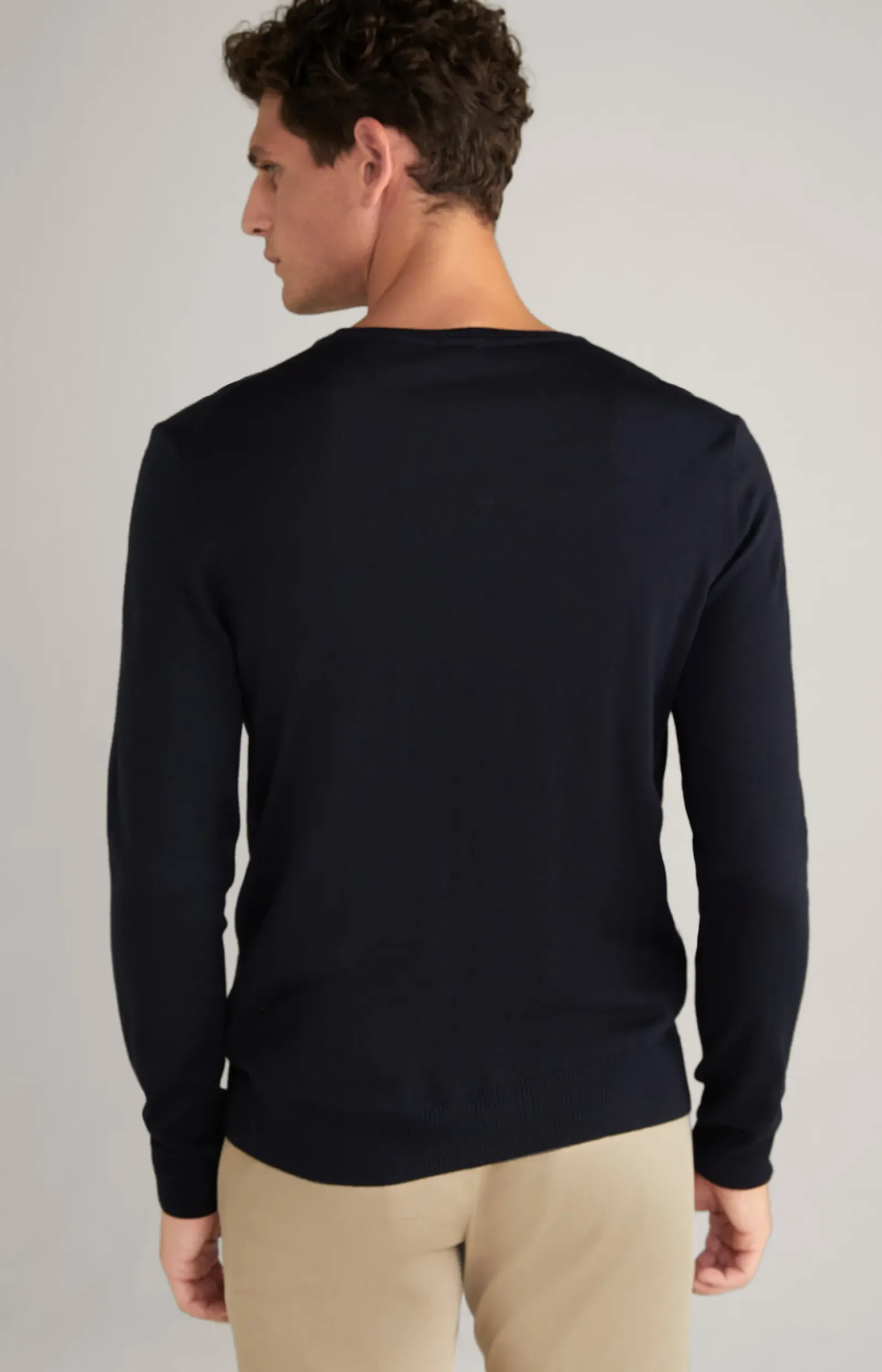 JOOP! Strick>Merinowoll-Pullover Denny in