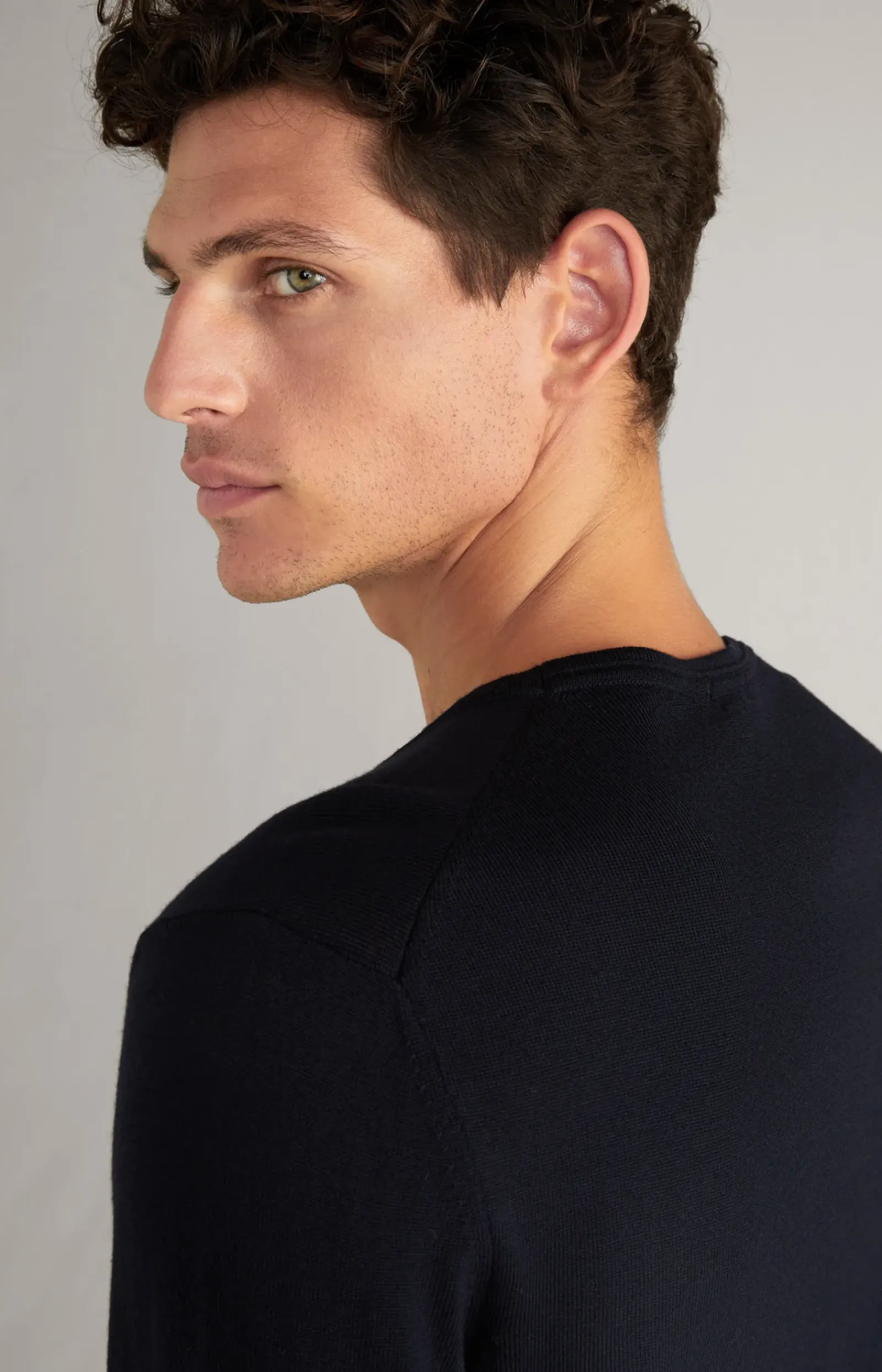 JOOP! Strick>Merinowoll-Pullover Denny in