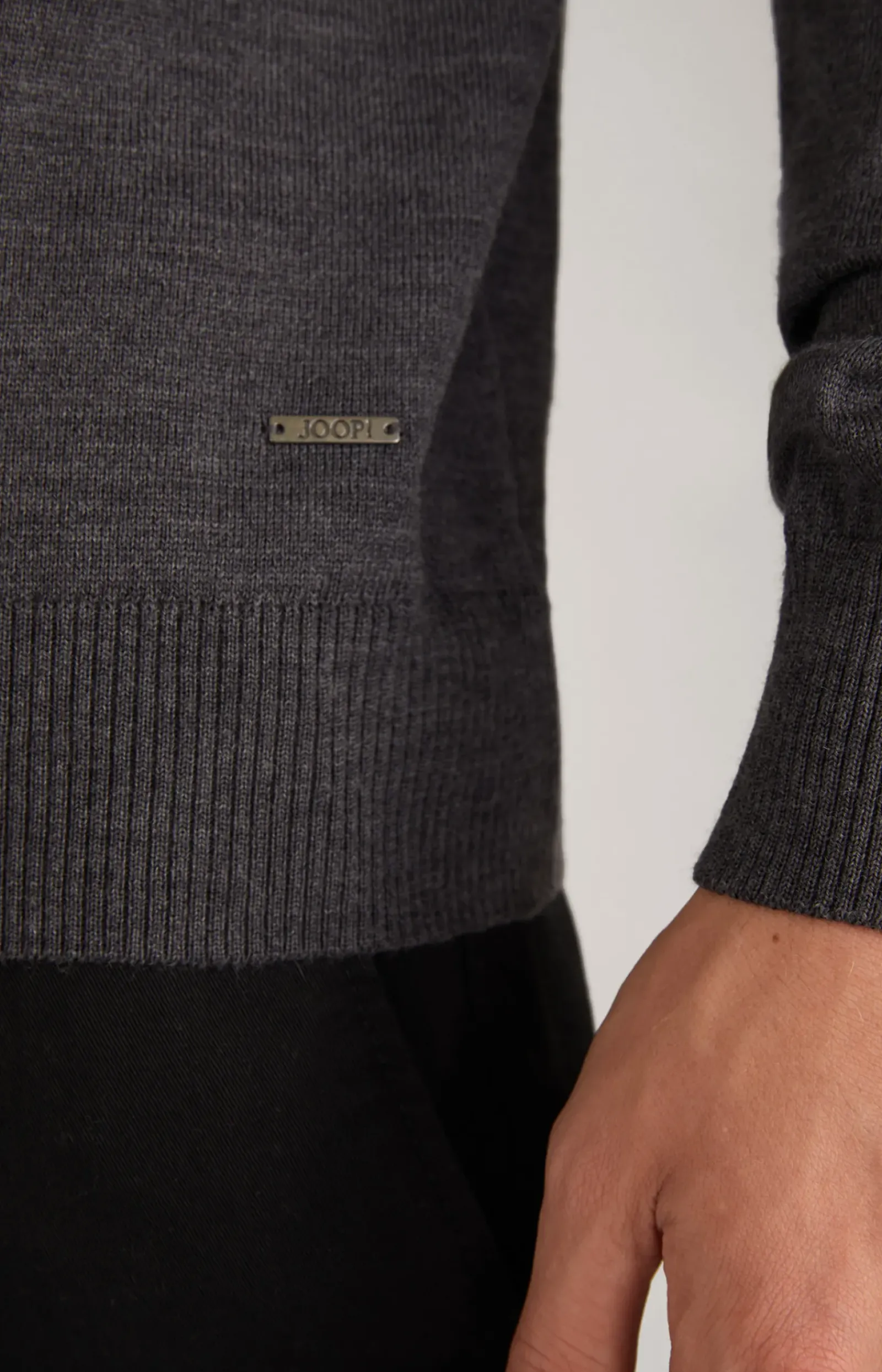 JOOP! Strick>Merinowoll-Pullover Denny in