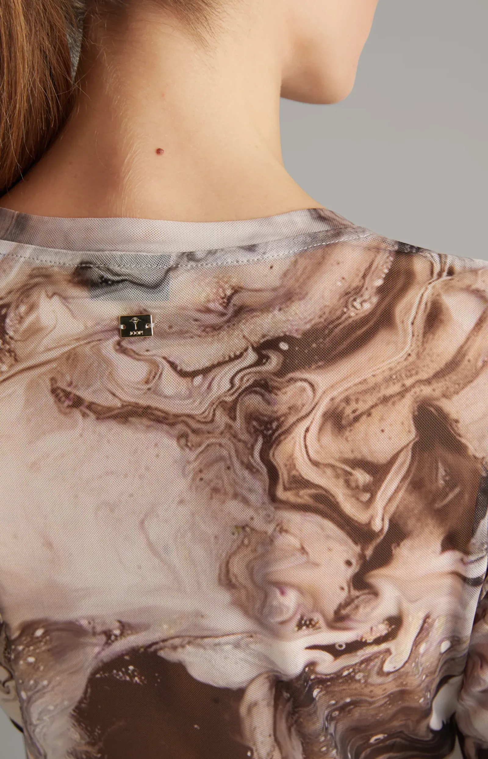 JOOP! Shirts & Sweats|Blusen>Mesh-Langarm-Shirt in