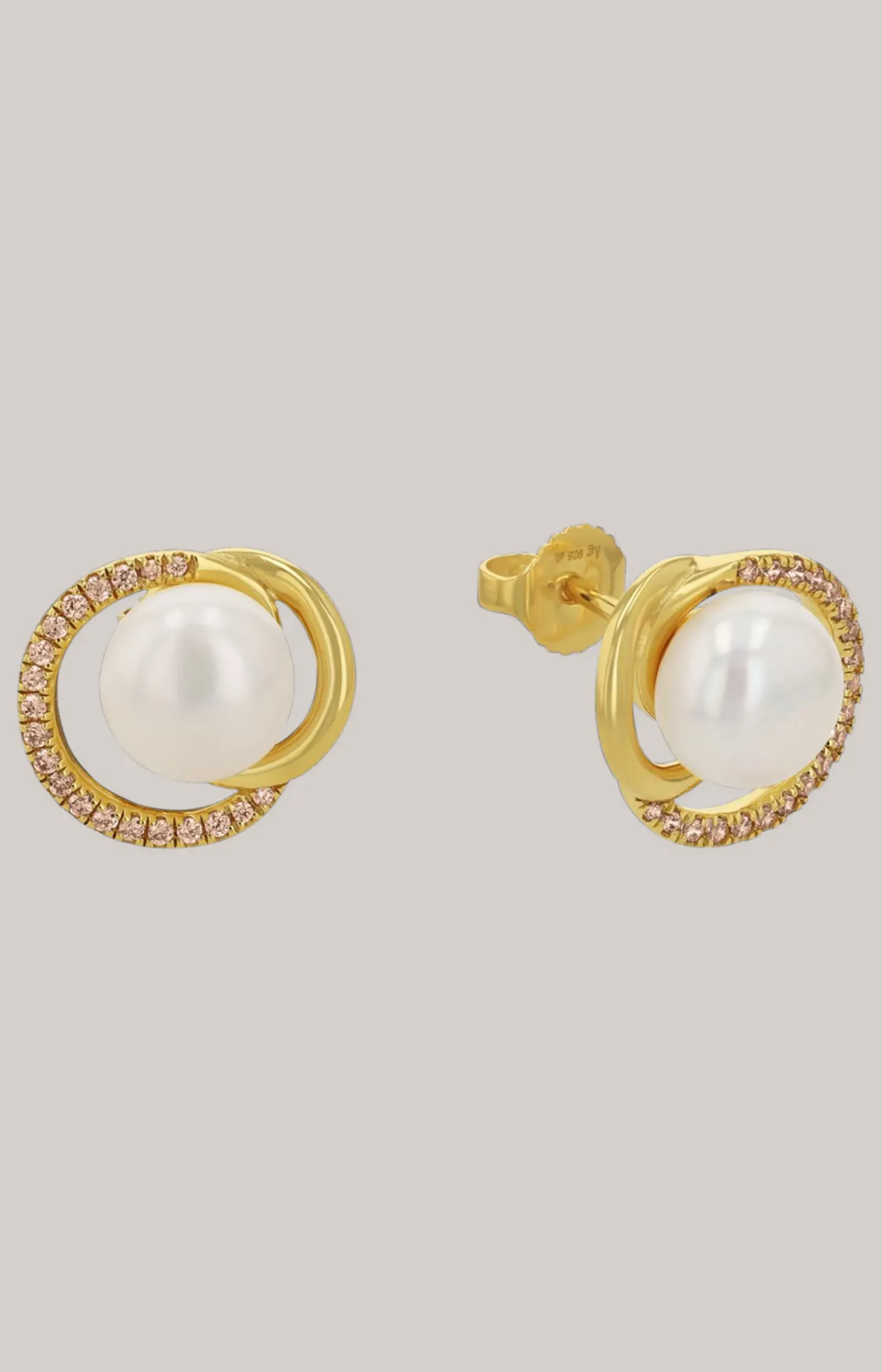 JOOP! Ohrringe|Schmuck>Ohrstecker mit Perle in