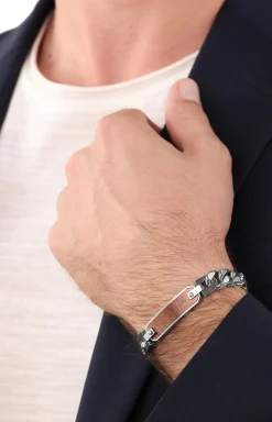 JOOP! Schmuck>Panzerarmband in Silber