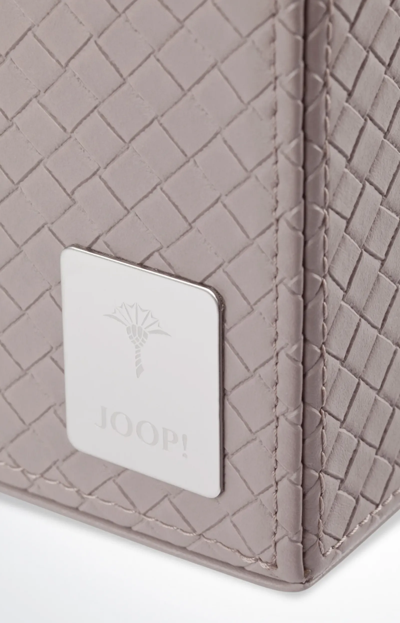 JOOP! Bad-Accessoires|Wohn-Accessoires>Papierkorb Bathline, Grau-Rosé