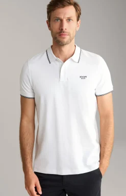 JOOP! Poloshirts|Bekleidung>Poloshirt Agnello in Weiß