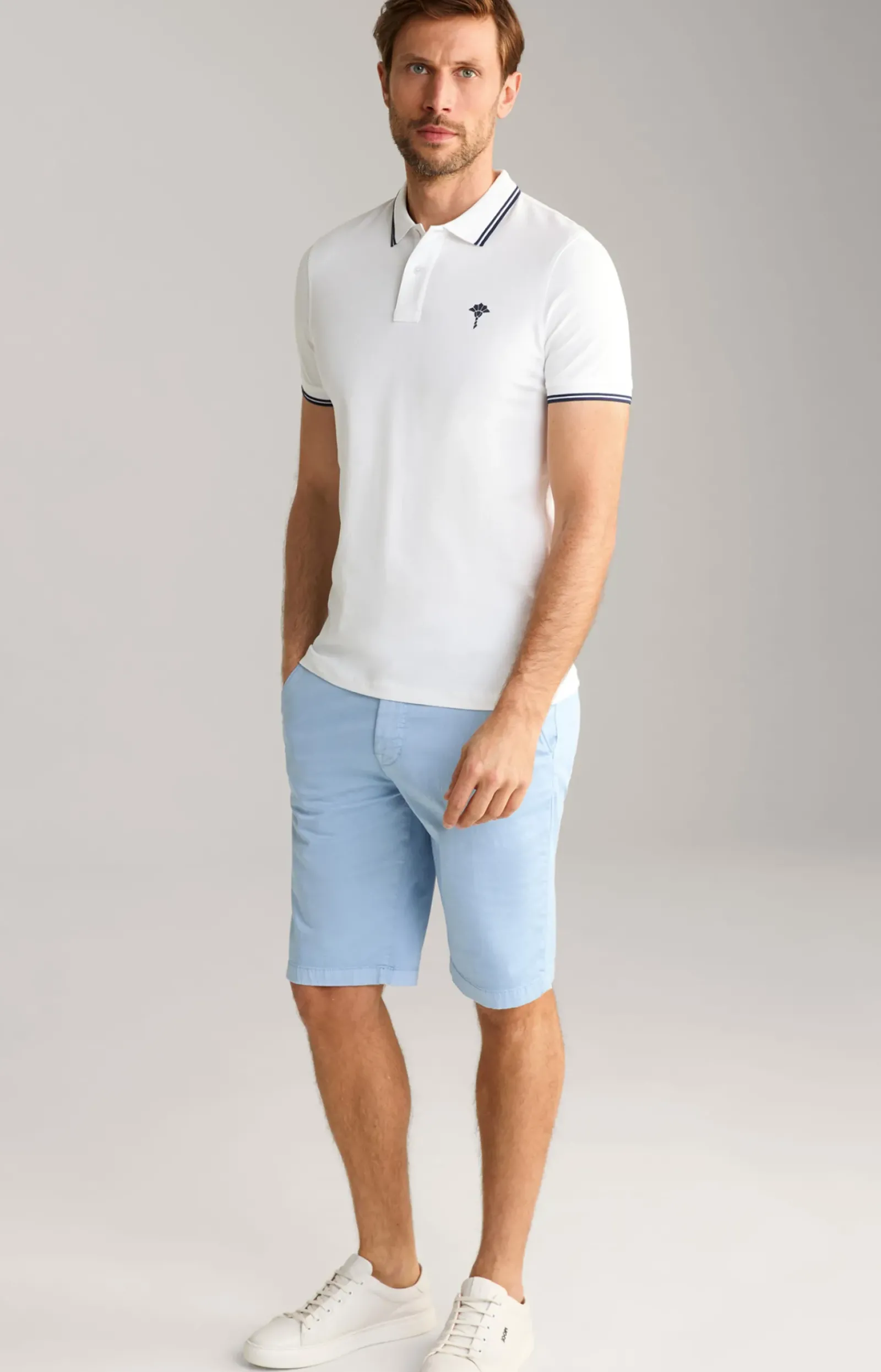JOOP! Poloshirts|Bekleidung>Poloshirt Pavlos in Weiß