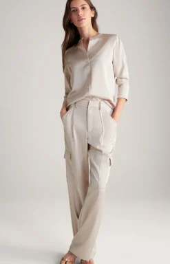 JOOP! Blusen|Bekleidung>Satin-Bluse in