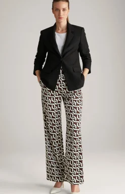 JOOP! Hosen|Bekleidung>Satin-Hose in gemustert