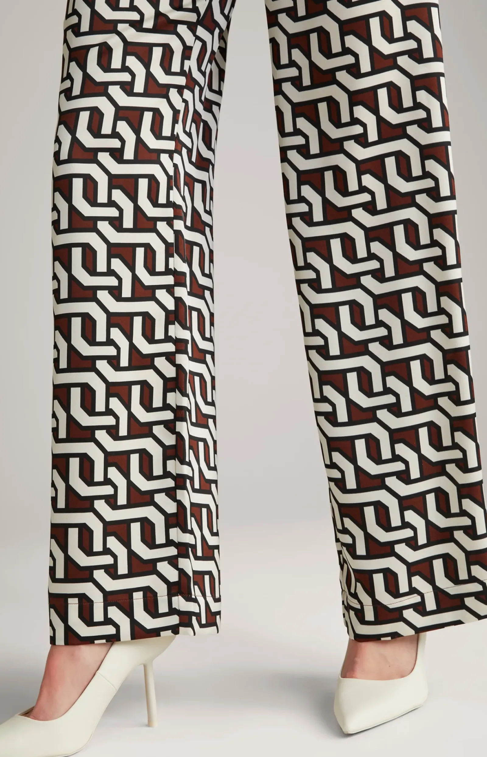 JOOP! Hosen|Bekleidung>Satin-Hose in gemustert