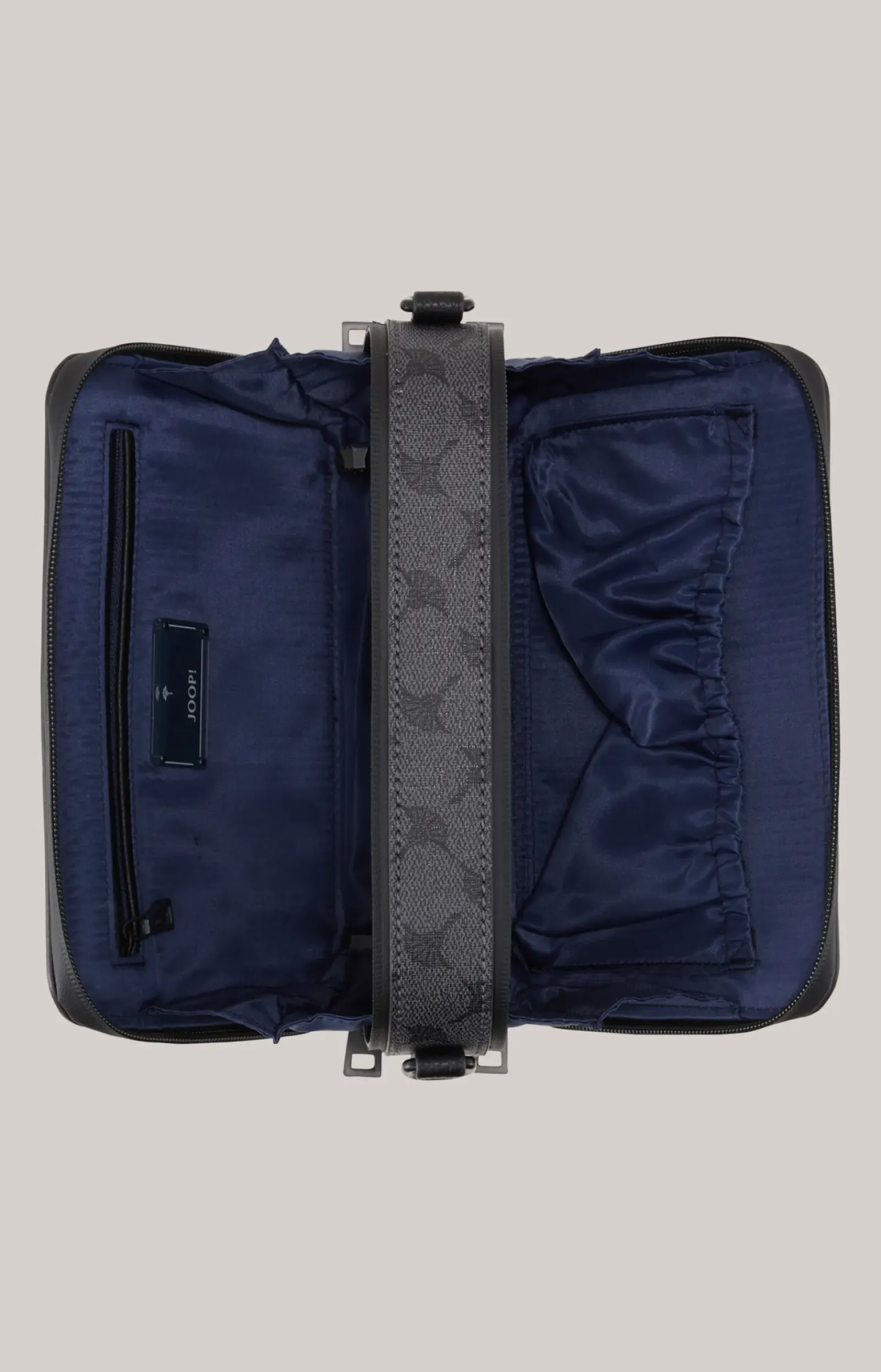 JOOP! Taschen>Schultertasche Mazzolino Paolo in Grau gemustert