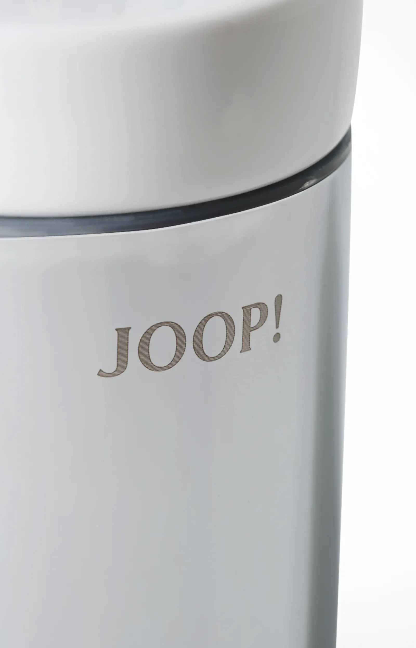 JOOP! Bad-Accessoires>Seifenspender Chromeline, Silber/Weiß