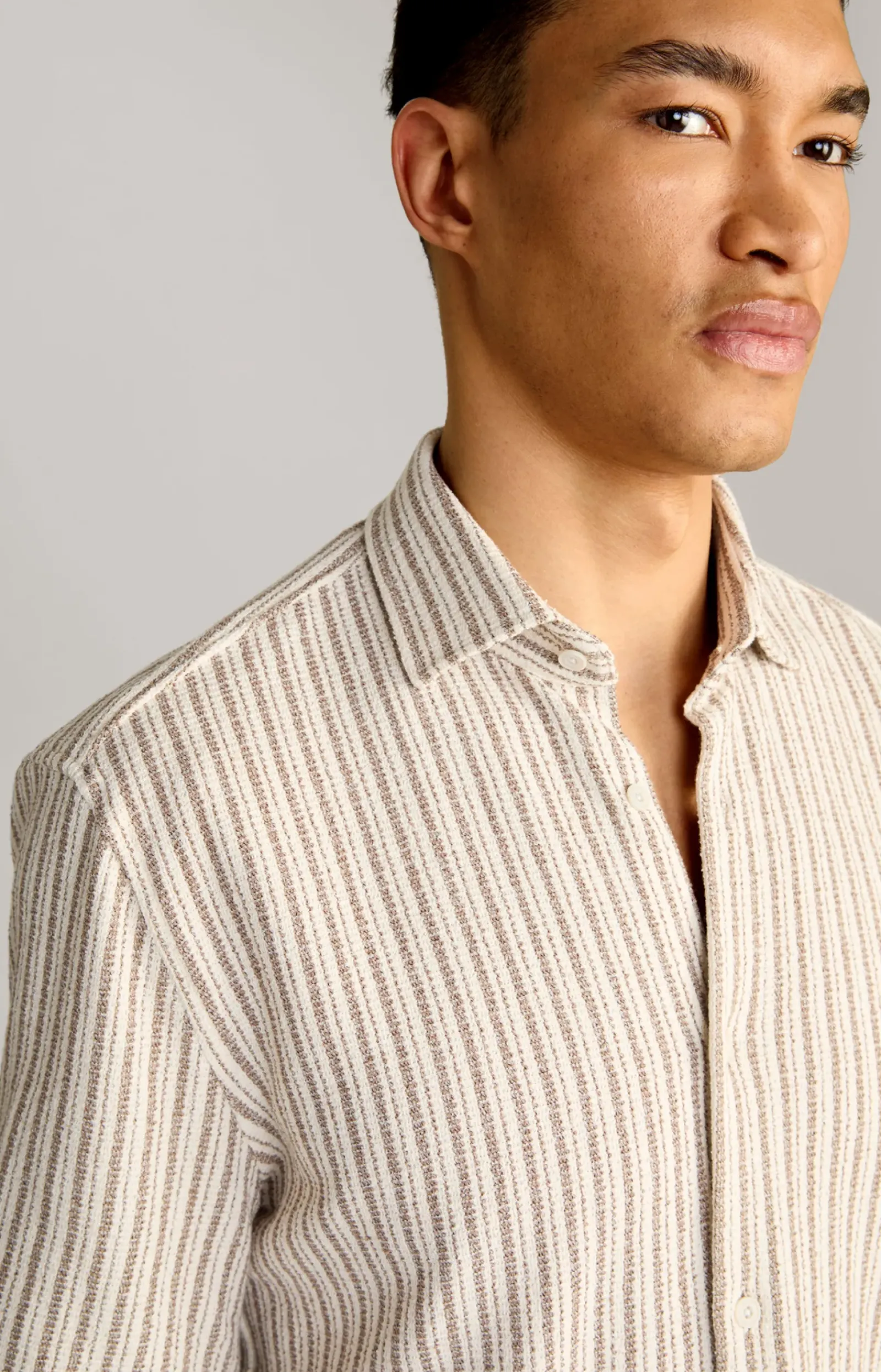 JOOP! Strick|Poloshirts>Strick-Hemd Kawi in gestreift