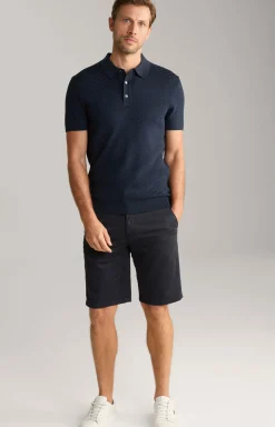 JOOP! Poloshirts|Bekleidung>Strick-Poloshirt Maurice in Navy