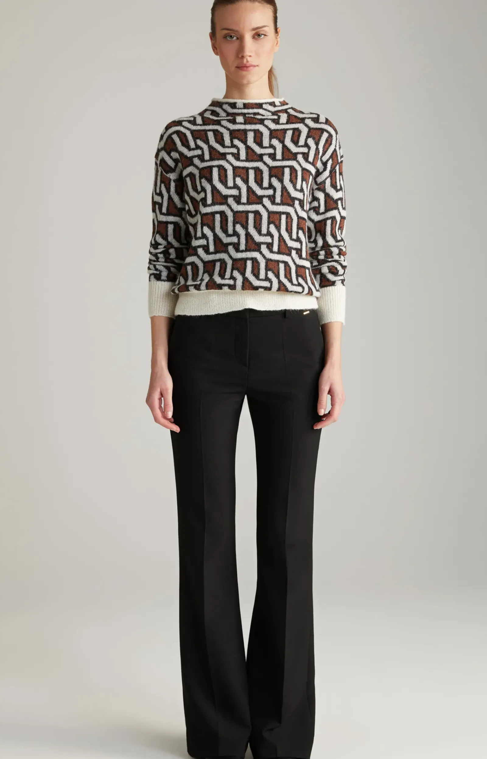 JOOP! Strick|Bekleidung>Strick-Pullover in gemustert