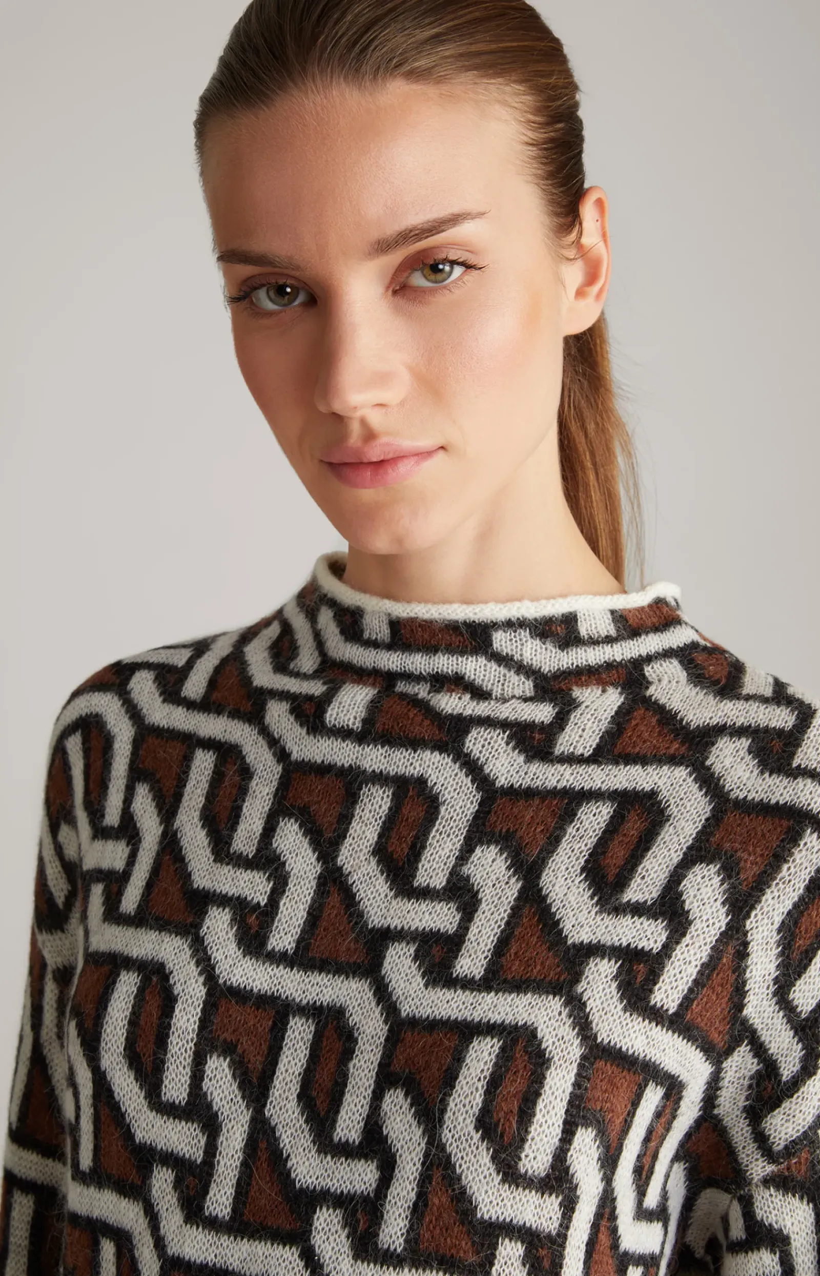 JOOP! Strick|Bekleidung>Strick-Pullover in gemustert