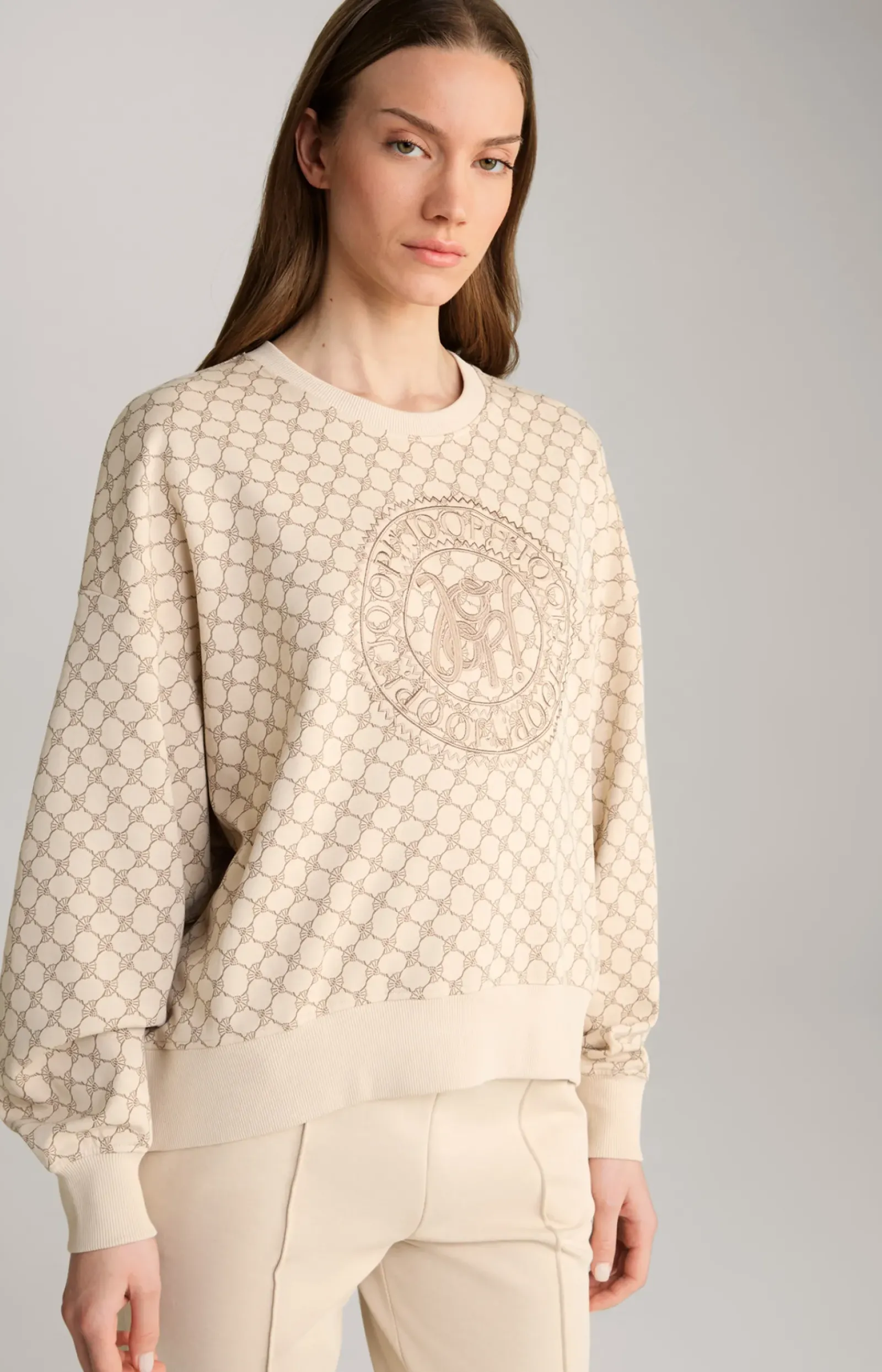 JOOP! Shirts & Sweats|Bekleidung>Sweatshirt in gemustert