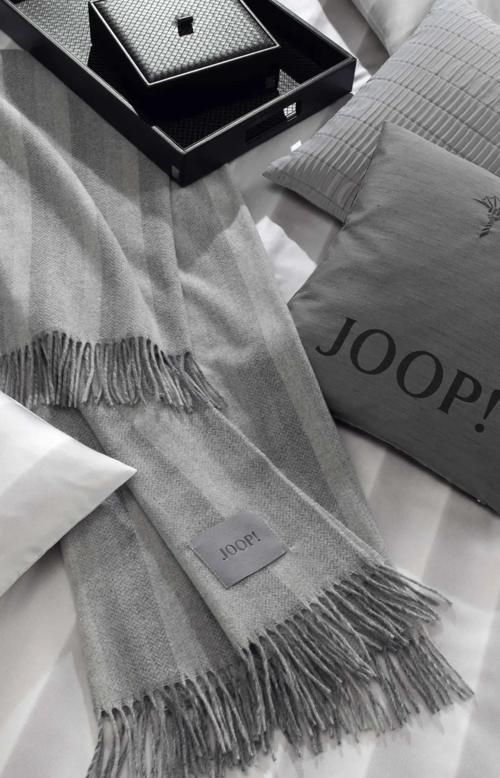 JOOP! Bad-Accessoires|Wohn-Accessoires>Tablett Homeline, Schwarz