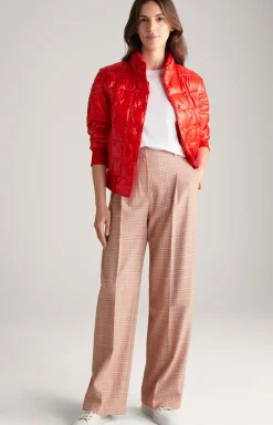 JOOP! Hosen|Bekleidung>Twill-Hose in Beige/Rot kariert